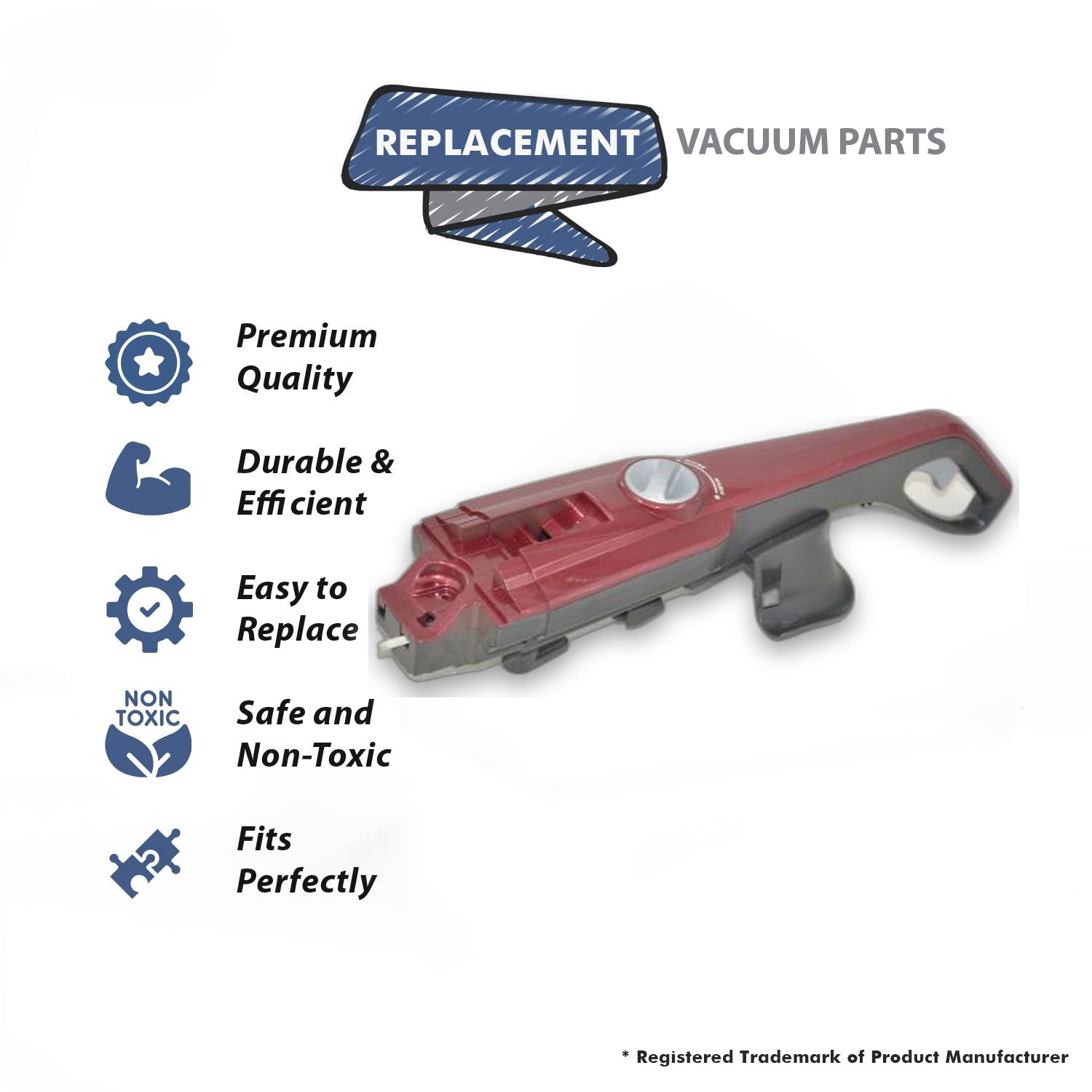 Topvacuumparts Replacement Part For Hoover Vacuum Cleaner Handle Assembly # compare to part 440002575