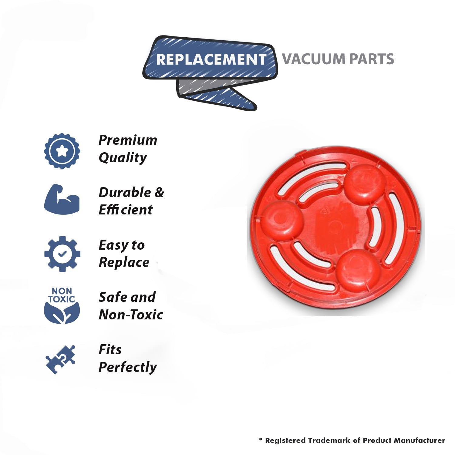 Topvacuumparts Replacement Part For Royal Vacuum Cleaner Filter Cover # Compare To Part 440002715
