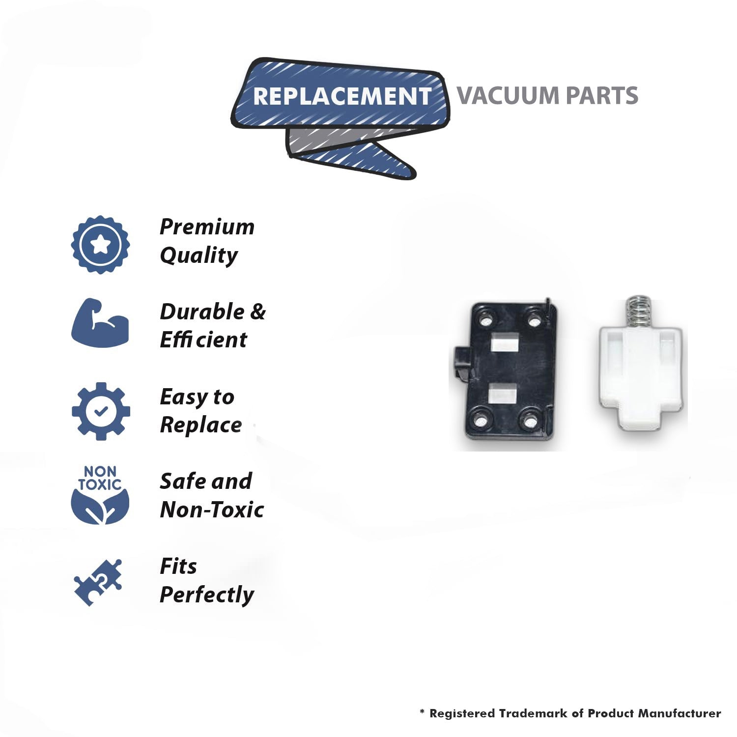Topvacuumparts Replacement Part For Hoover FH50800 Vacuum Cleaner Handle Release Pedal Assembly # compare to part 440002886