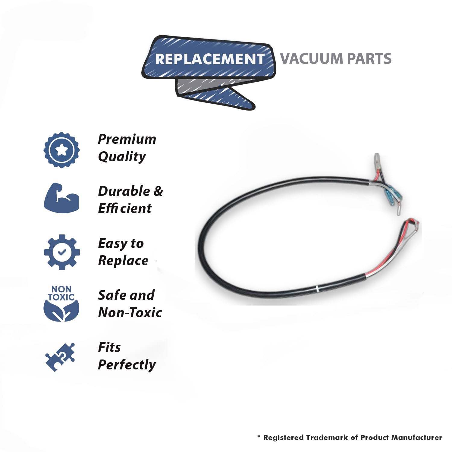 Topvacuumparts Replacement Part For Fits For Hoover Wire Harness For Upper UH72400 Vacuum Cleaner Models # 440004077
