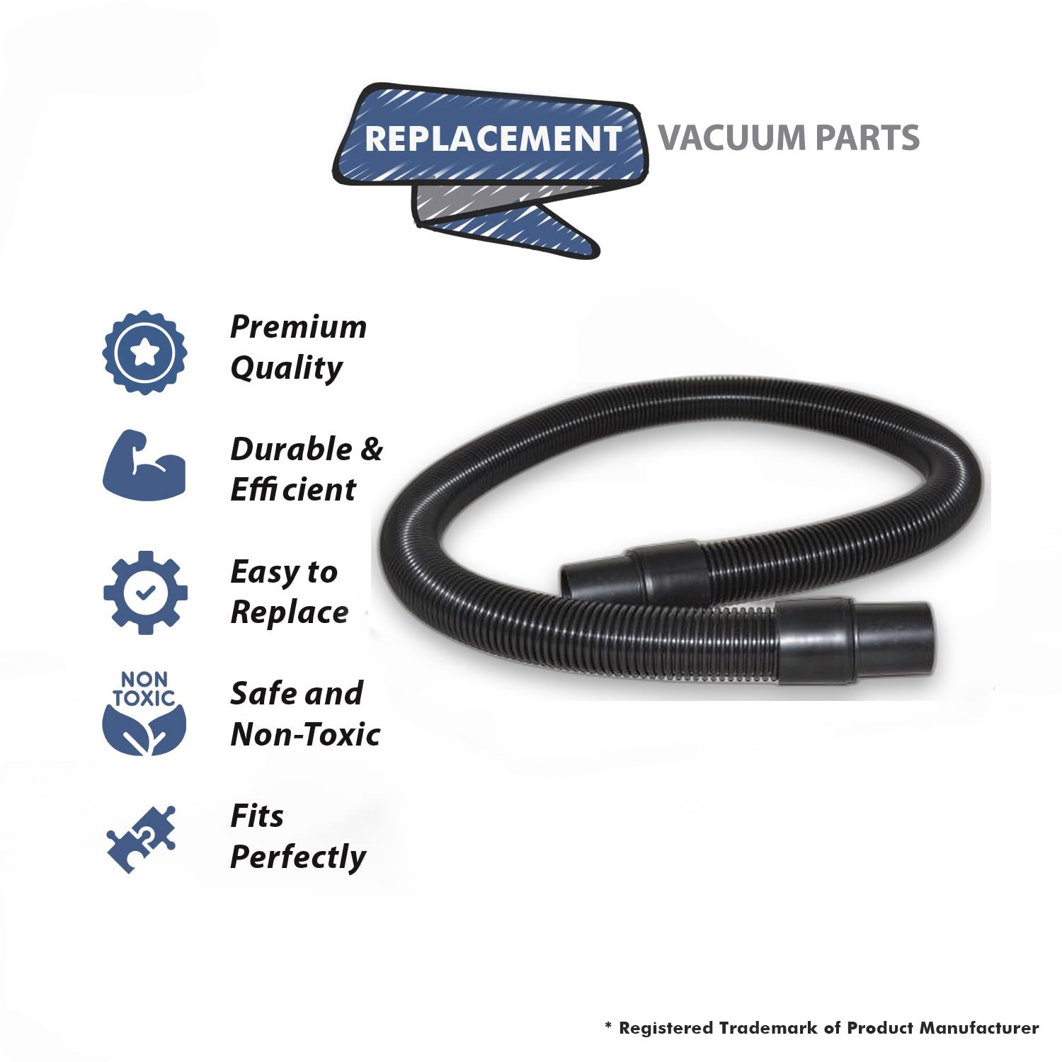 Topvacuumparts Replacement Part For Hoover Cordless Backpack Vac Models CH93619 Hose. # compare to part 440013739
