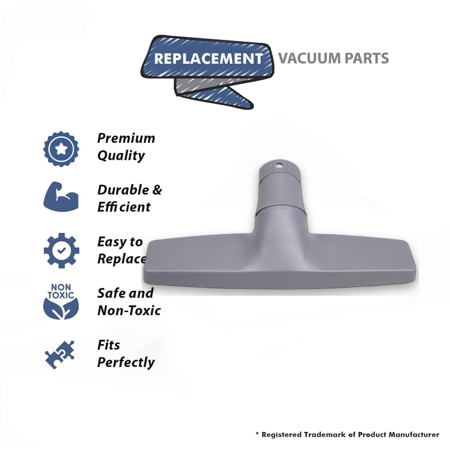 Topvacuumparts Replacement Part For Kenmore Canister Vacuum Floor Brush by 46-1502-01