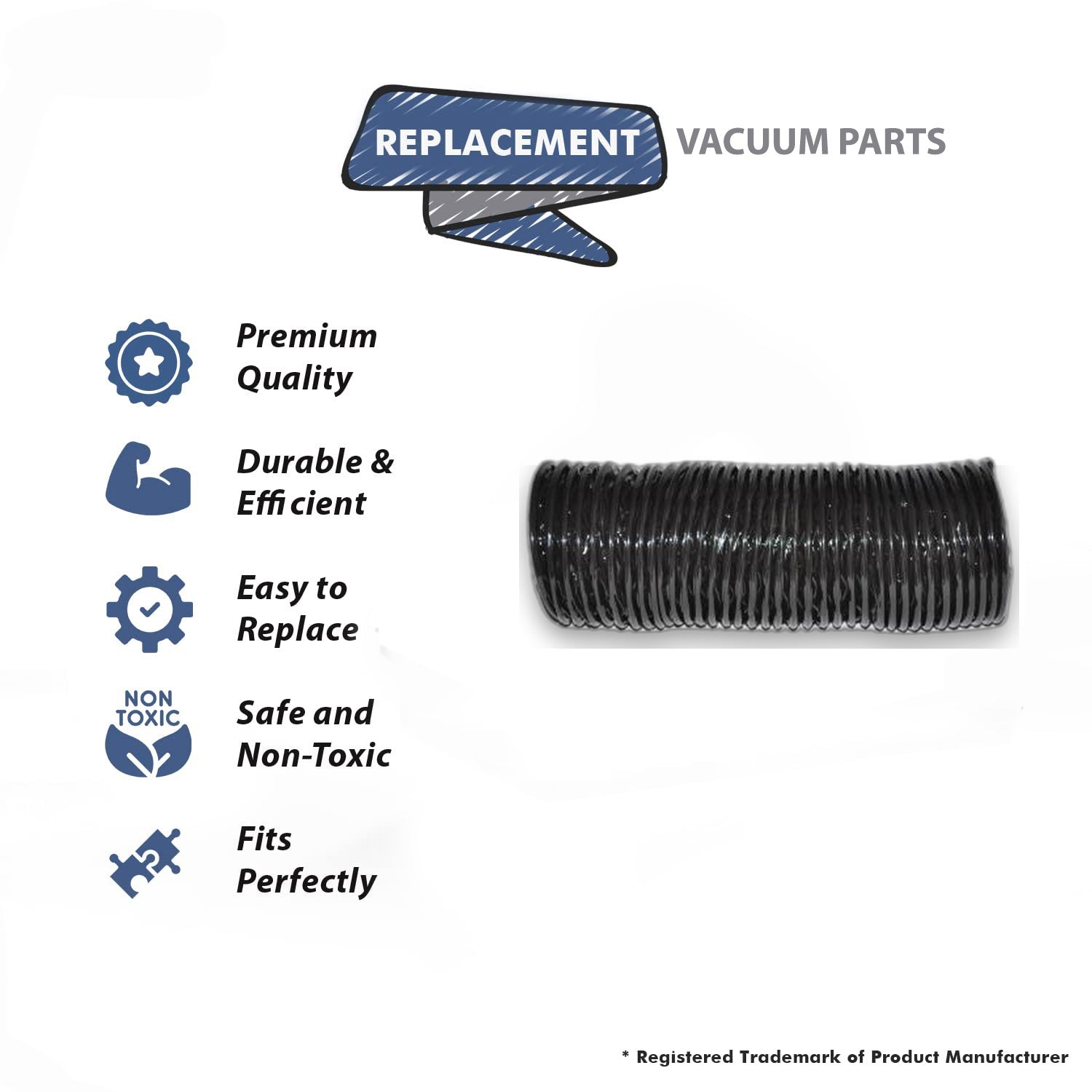 Topvacuumparts Replacement Part For Kirby HERT 1HD/2HD Vacuum Cleaner Fill Tube # Compare To Part 49-2527-04
