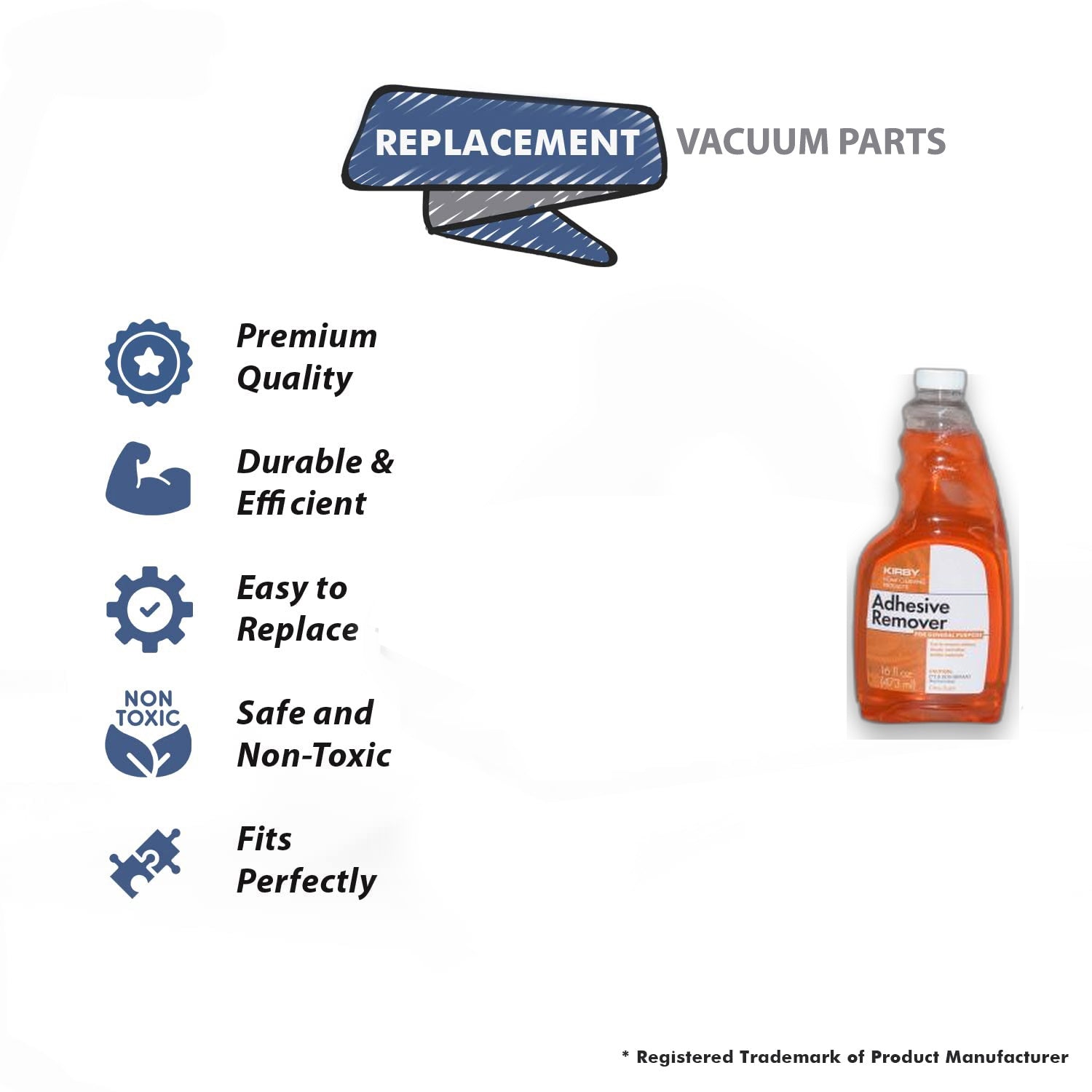 Topvacuumparts Replacement Part For Kirby Citrus Split 16 oz. bottle # Compare to part 283112S