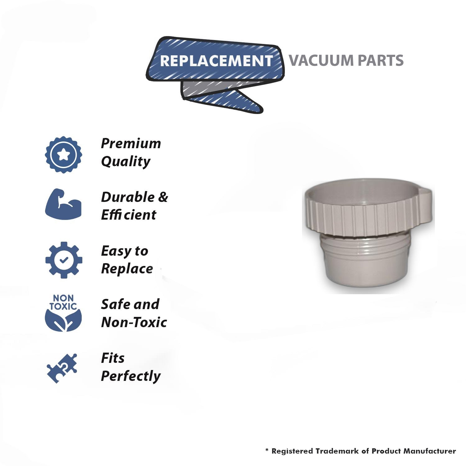 Topvacuumparts Replacement Part For Kirby Sentria II Vacuum Cleaner Measuring Cap