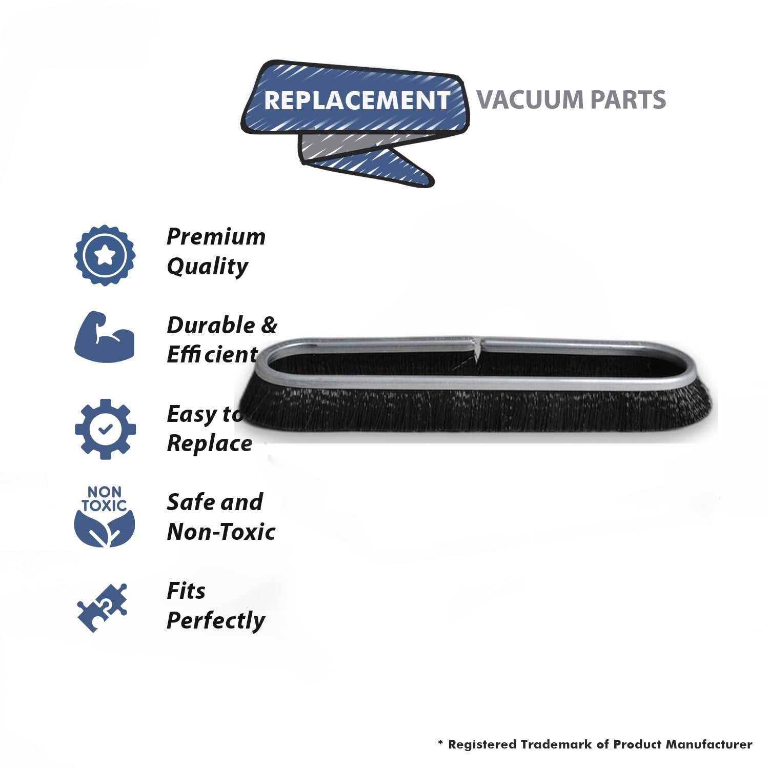 Topvacuumparts Replacement Part For Kirby Vacuum Cleaner Bristle Kirby Part # compare to part K2181
