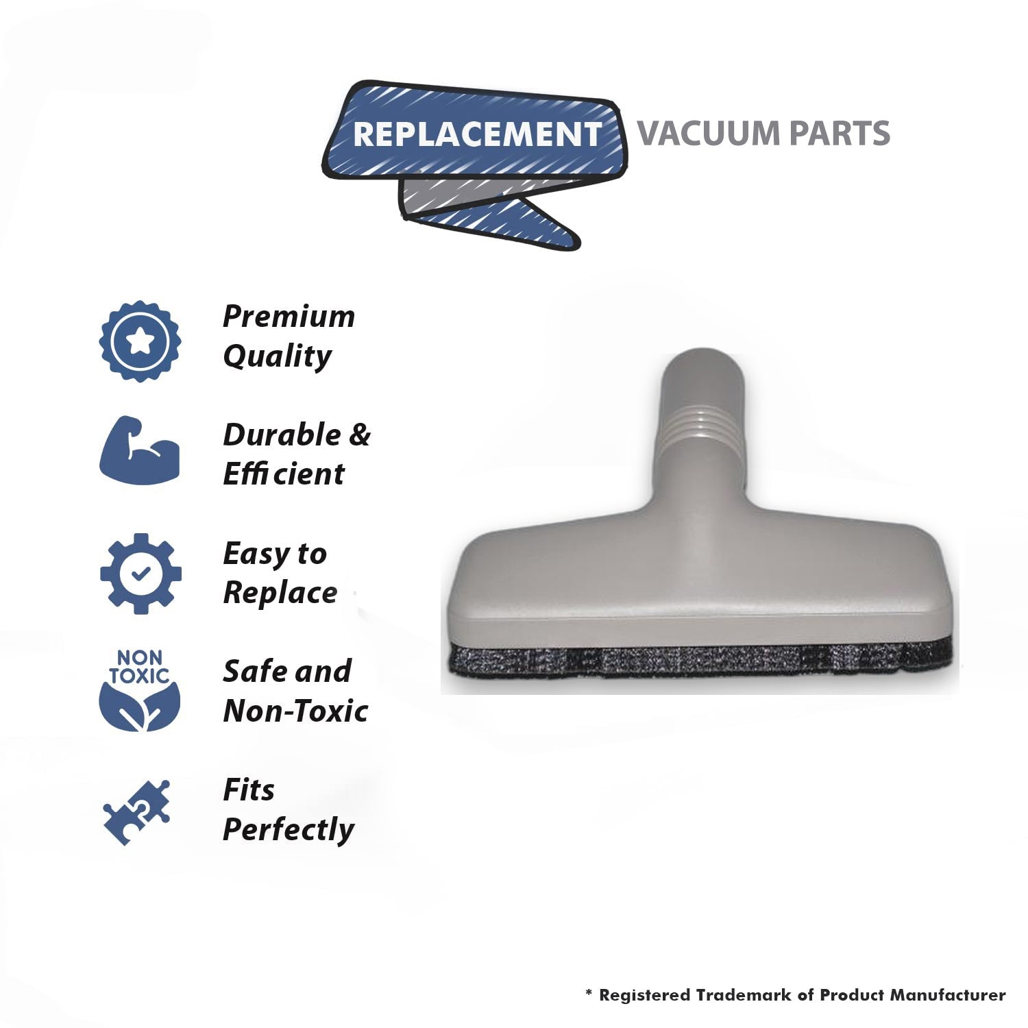 Topvacuumparts Replacement Part For Kirby Sentria II Vacuum Cleaner Wall/Ceiling Brush # compare to part 210812S