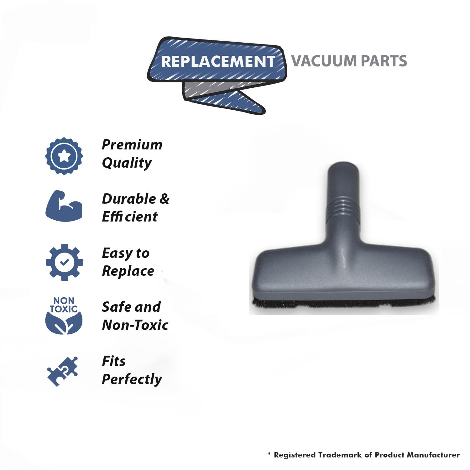 Topvacuumparts Replacement Part For Kirby Vacuum Cleaner Wall & Ceiling BrushKirby Part # compare to part 210893S