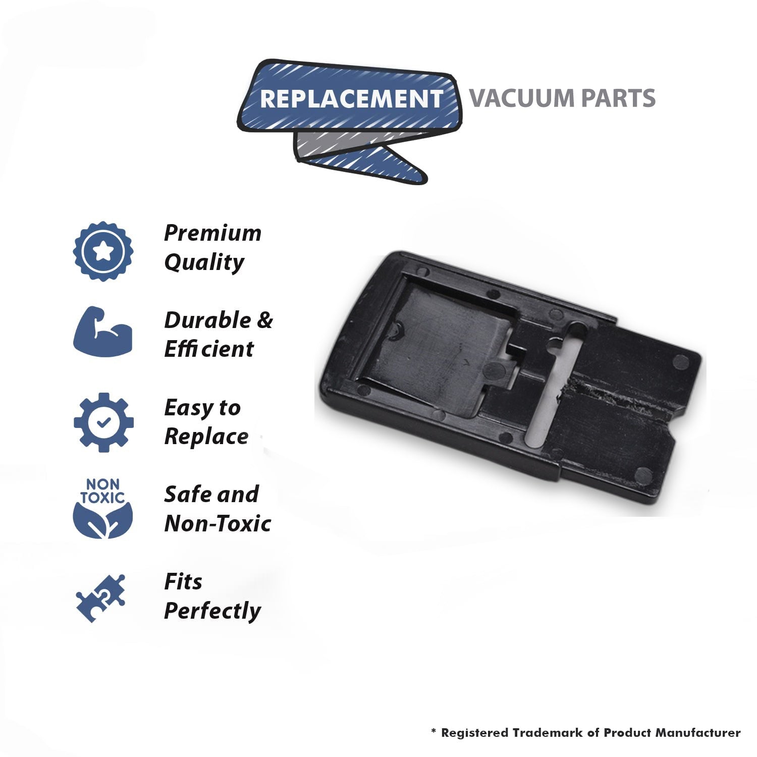Topvacuumparts Replacement Part For Kirby Vacuum Cleaner Outer Bag Grip LatchKirby Part # compare to part 196499S