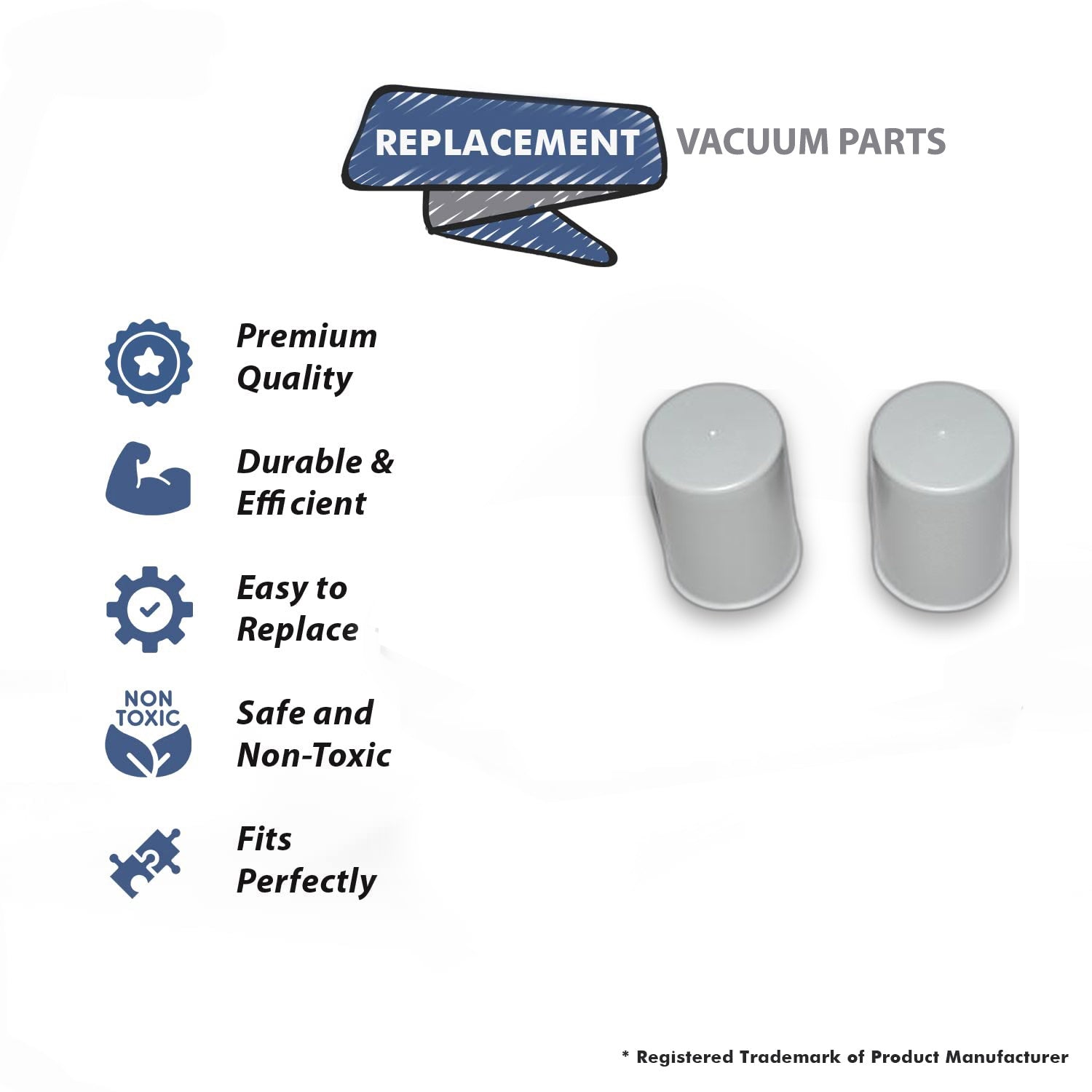 Topvacuumparts Replacement Part For Kirby Vacuum Cleaner Handle Tube Insulator Part # compare to part 172159A