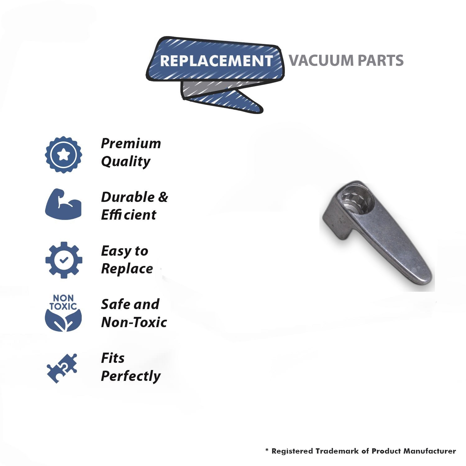 Topvacuumparts Replacement Part For Kirby Vacuum Cleaner Cord Hook Swivel For Fork Part # compare to part 173867S