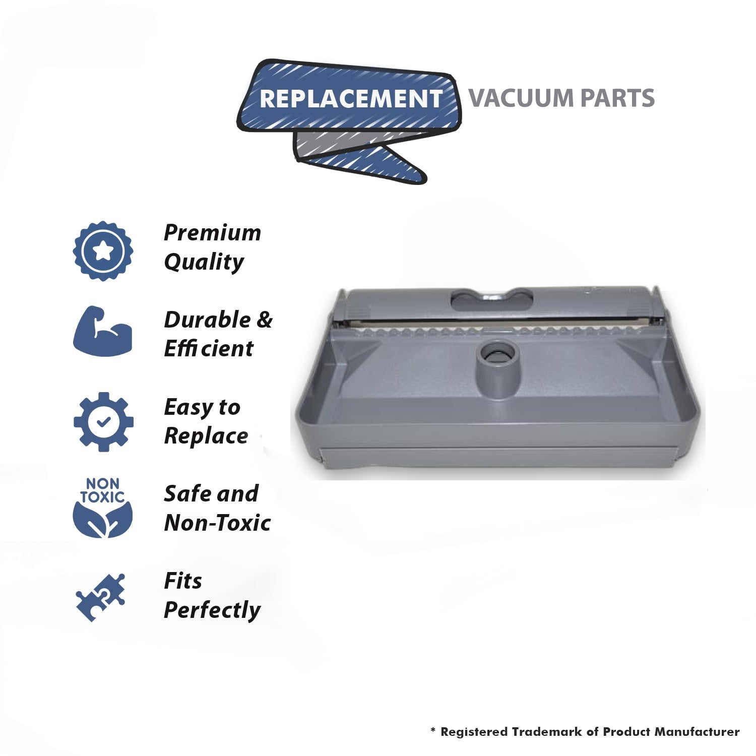 Topvacuumparts Replacement Part For Kirby Vacuum Cleaner Renovator Tray # compare to part 304706S