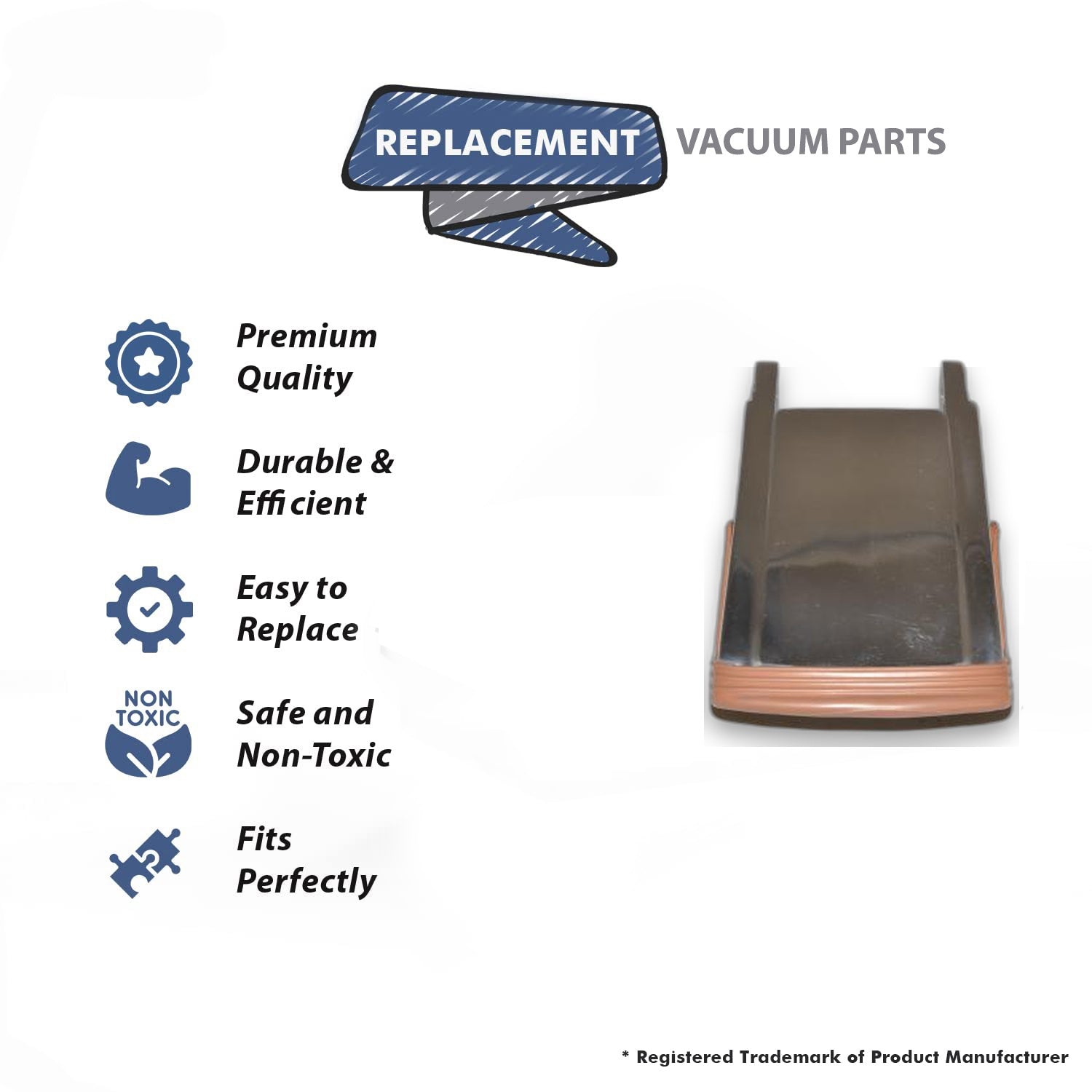 Topvacuumparts Replacement Part For Kirby Vacuum Cleaner Headlight Cap Part # compare to part 160062S