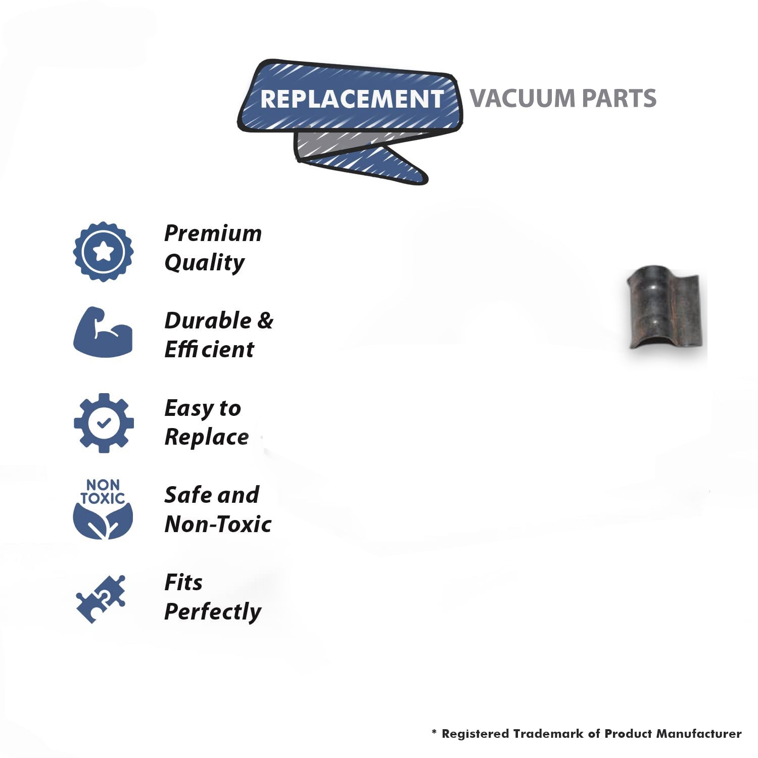 Topvacuumparts Replacement Part For Kirby Vacuum Cleaner Headlight Cap Hinge Spring Part # compare to part 163259S