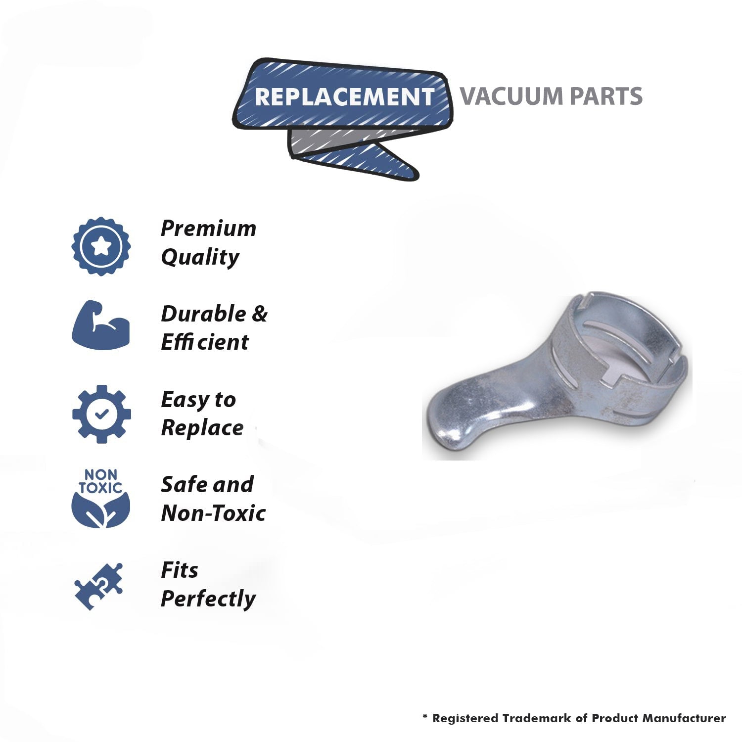 Topvacuumparts Replacement Part For Kirby 1CR Classic, 1CB Omega, 2CB Classic III, 3CB Tradition Vacuum Cleaner Hook