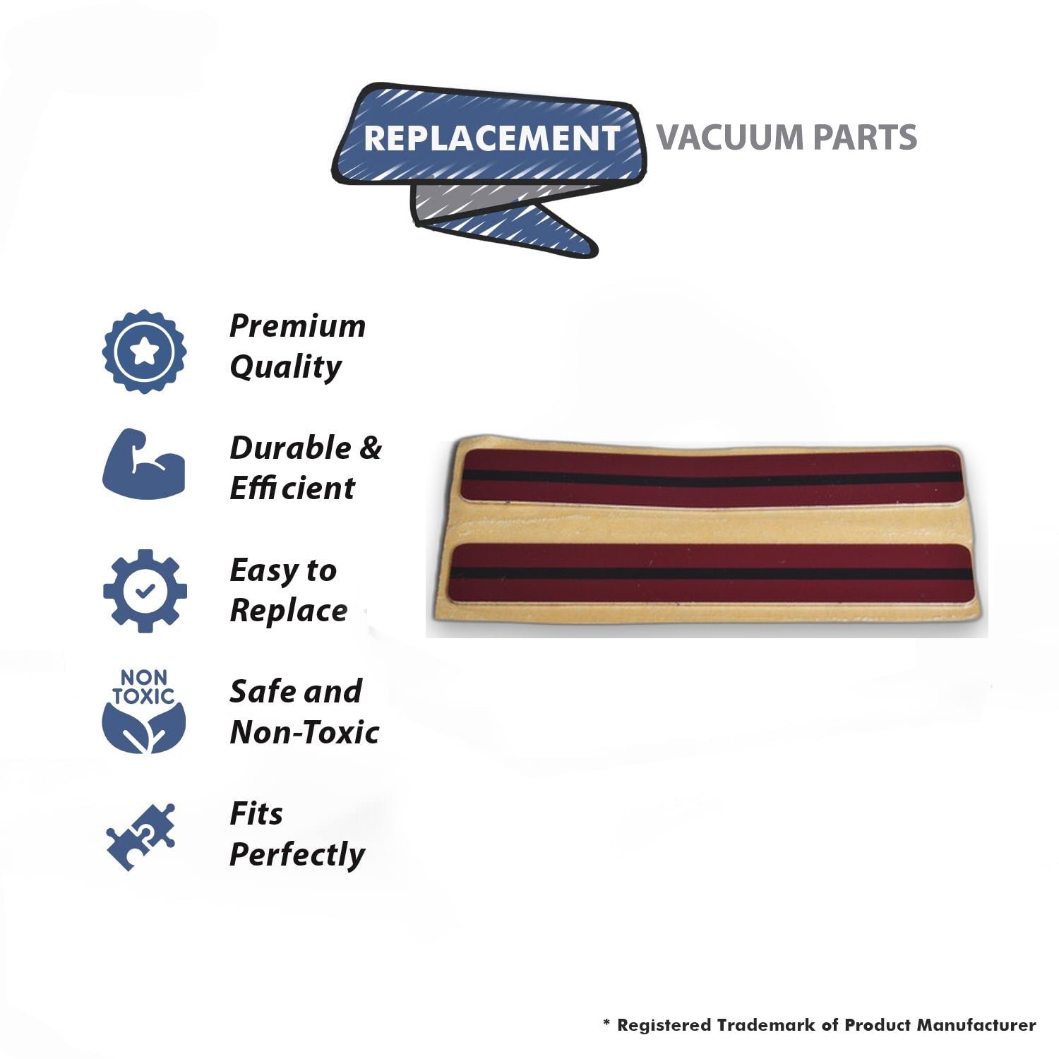 Topvacuumparts Replacement Part For Kirby Vacuum Cleaner Upper Belt Lifter Lable Part # compare to part 146388A