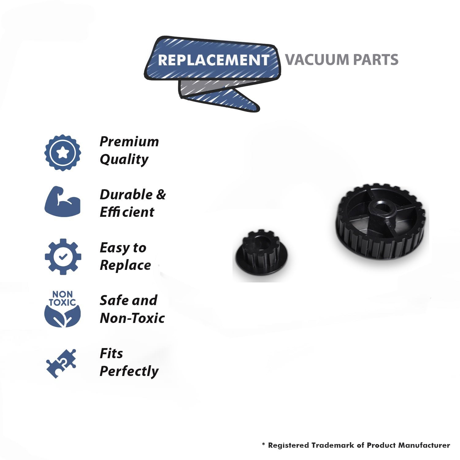 Topvacuumparts Replacement Part For Kirby TVP Generation Series Vacuum Cleaner Transmission Gear Package // 243503S