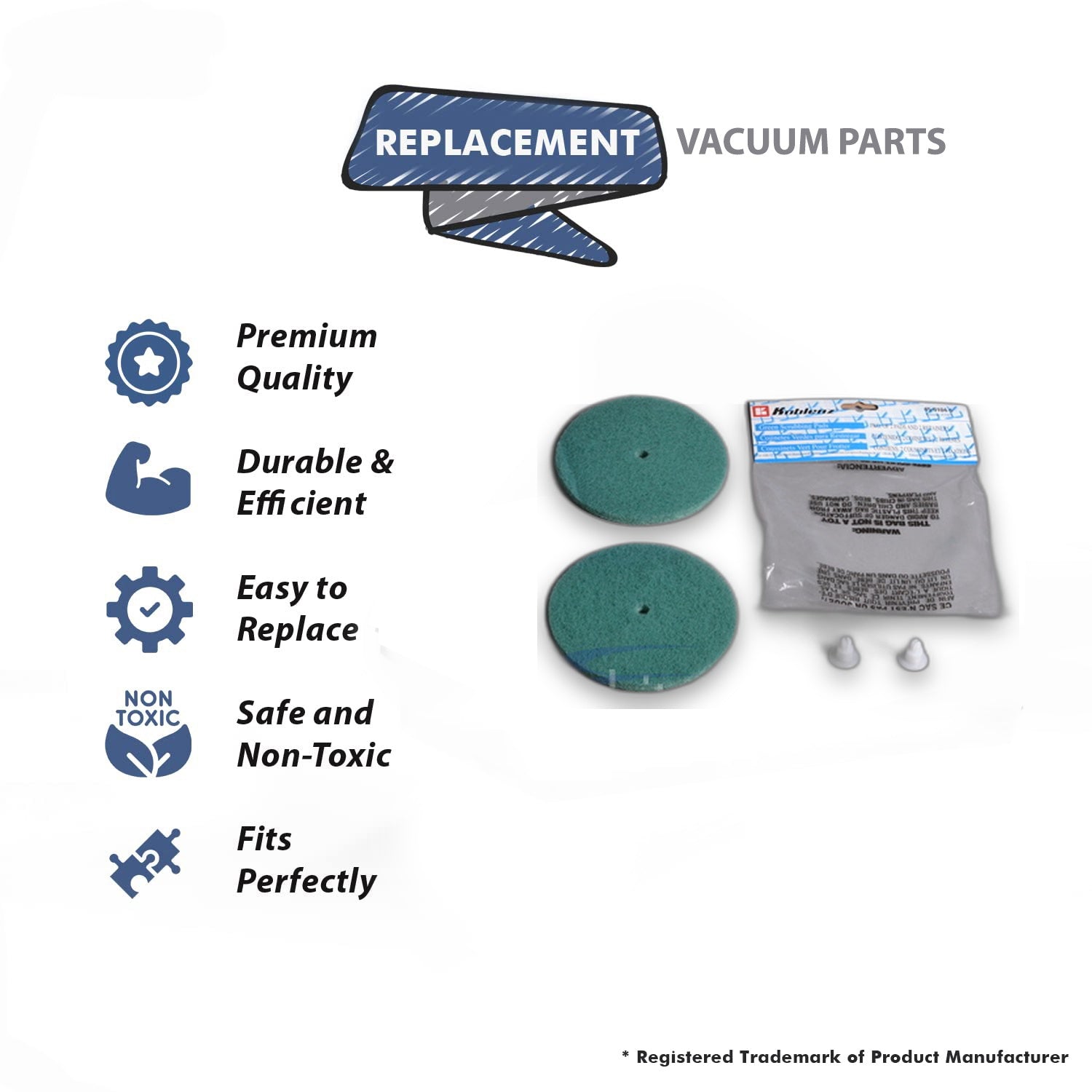 Topvacuumparts Replacement Part For Koblenz Vacuum Cleaner 6