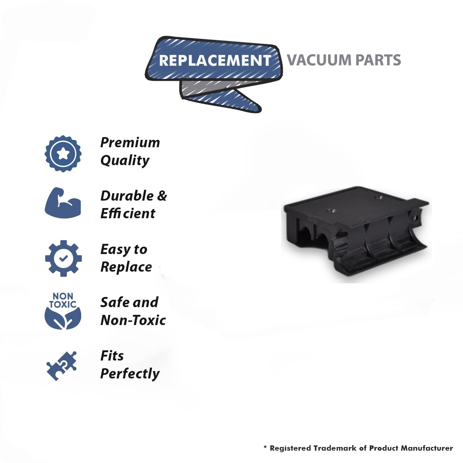 Topvacuumparts Replacement Part For Koblenz P-800 Vacuum Cleaner Switch Box # compare to part 1309509
