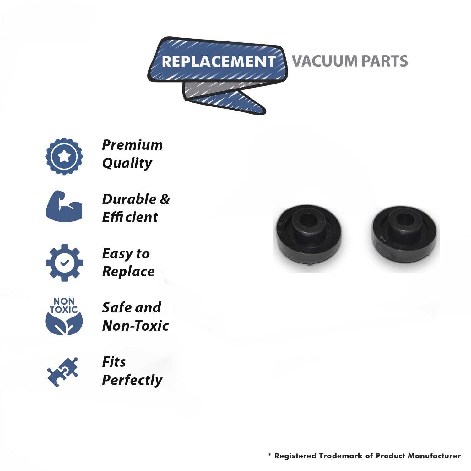 Topvacuumparts Replacement Part For Proteam Pro6 Backpack Vacuum Cleaner 2 Spacer # compare to part 510186