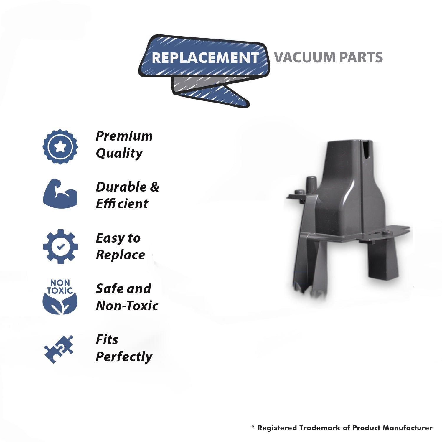 Topvacuumparts Replacement Part For Hoover F8100 Vacuum Cleaner Upper Handle Insert # compare to part 517403001