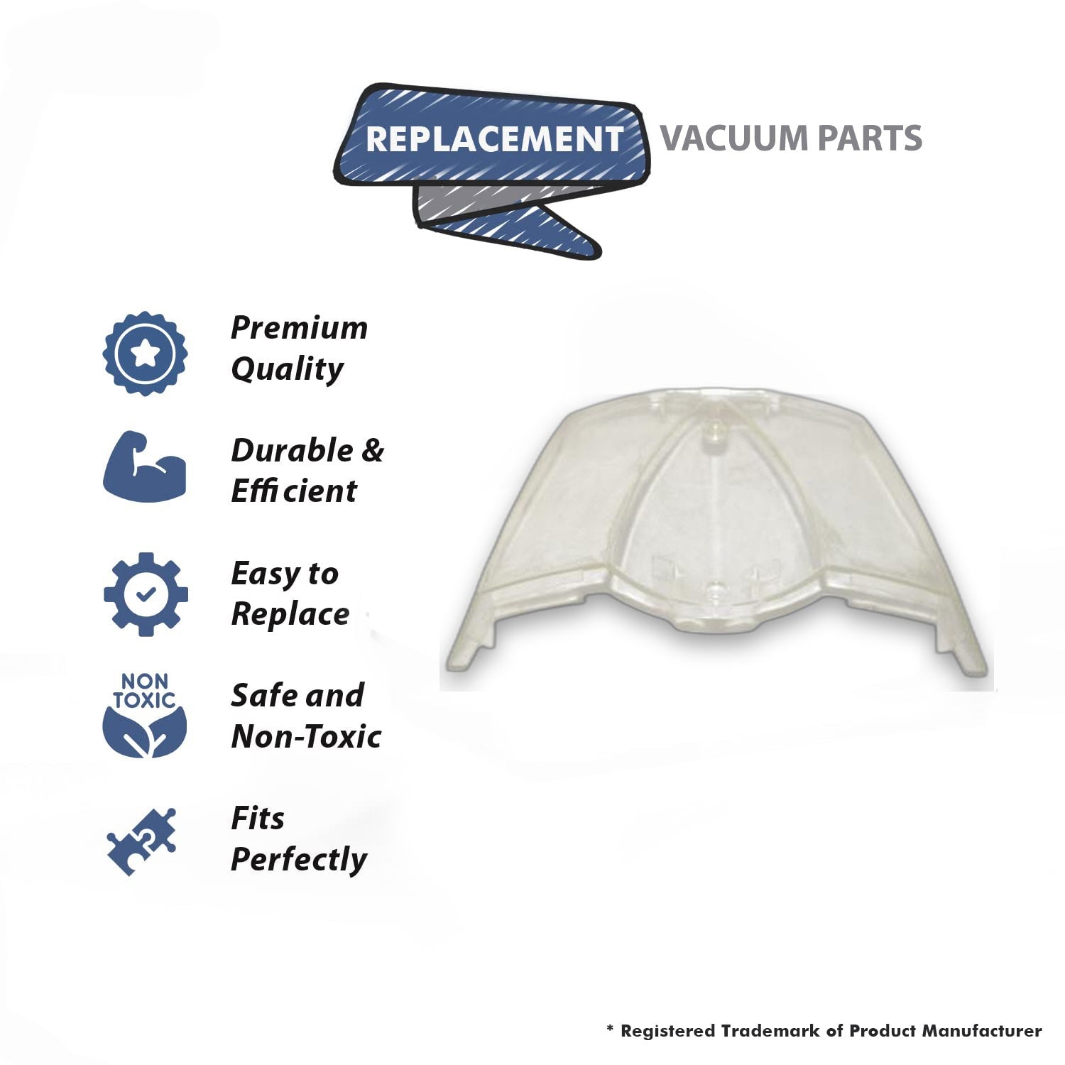 Topvacuumparts Replacement Part For Hoover F8100 Upright Vacuum Cleaner Tool Door Assembly # compare to part 517406001
