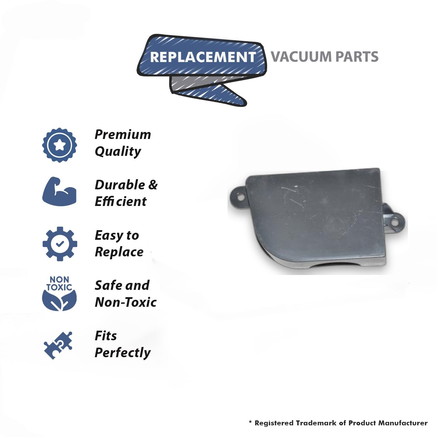 Topvacuumparts Replacement Part For Hoover F8100 Platinum Steam Vacuum Cleaner Valve Cover # compare to part 517448001