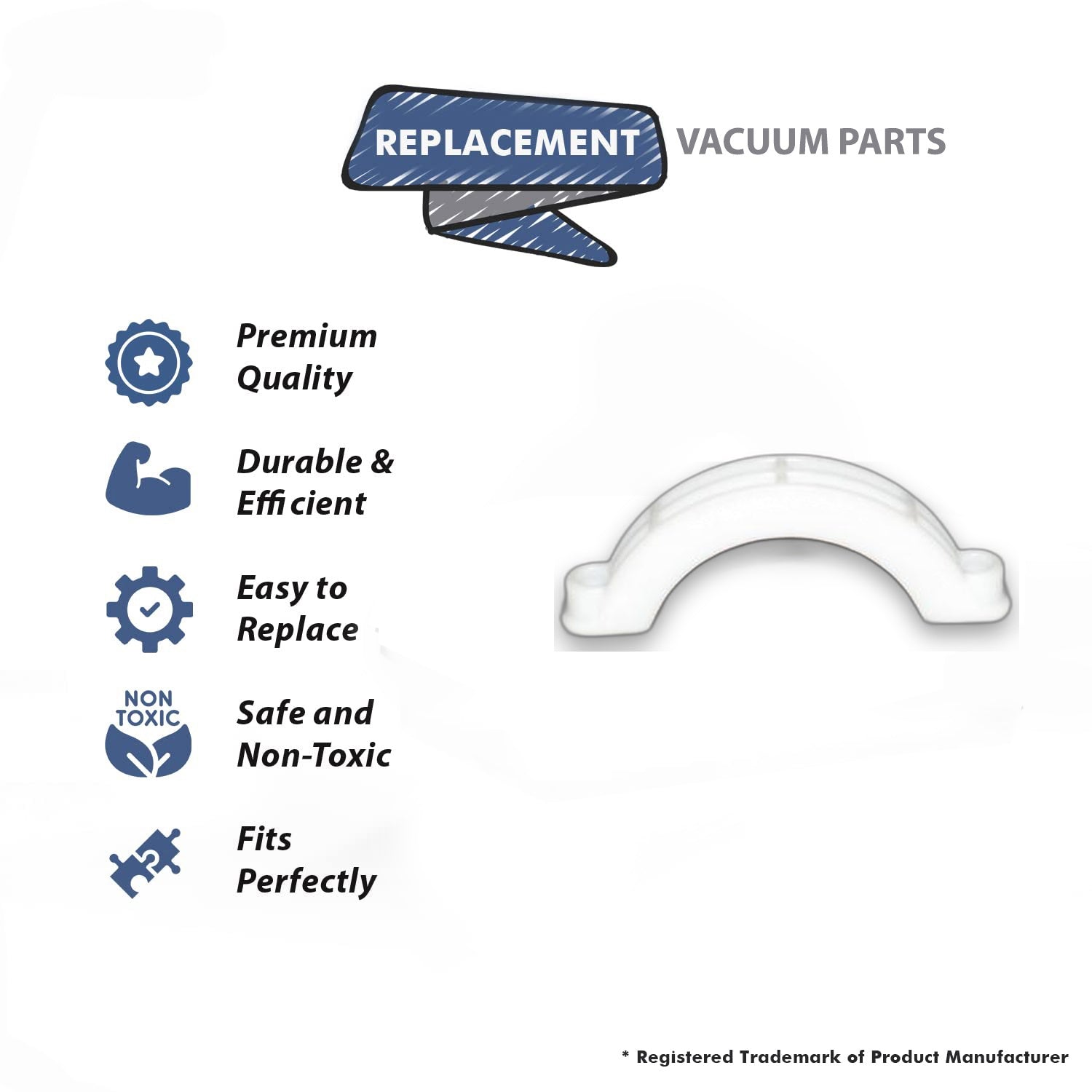 Topvacuumparts Replacement Part For Hoover CH50400 Vacuum Cleaner Left Motor ClamP # compare to part 517941001
