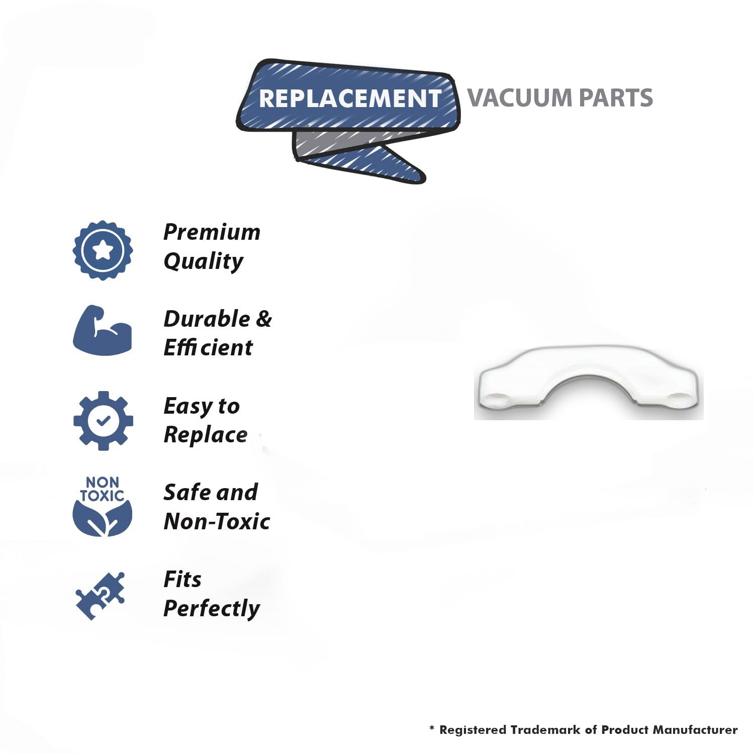 Topvacuumparts Replacement Part For Hoover CH50400 Vacuum Cleaner Right Motor ClamP # compare to part 517942001