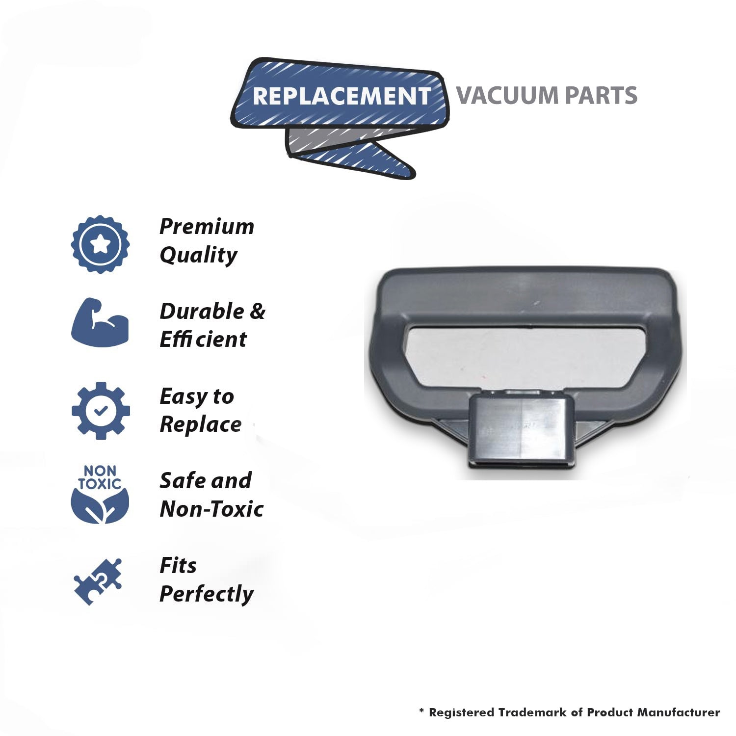 Topvacuumparts Replacement Part For Hoover UH30010 Vacuum Cleaner Carry Handle # compare to part 517961001