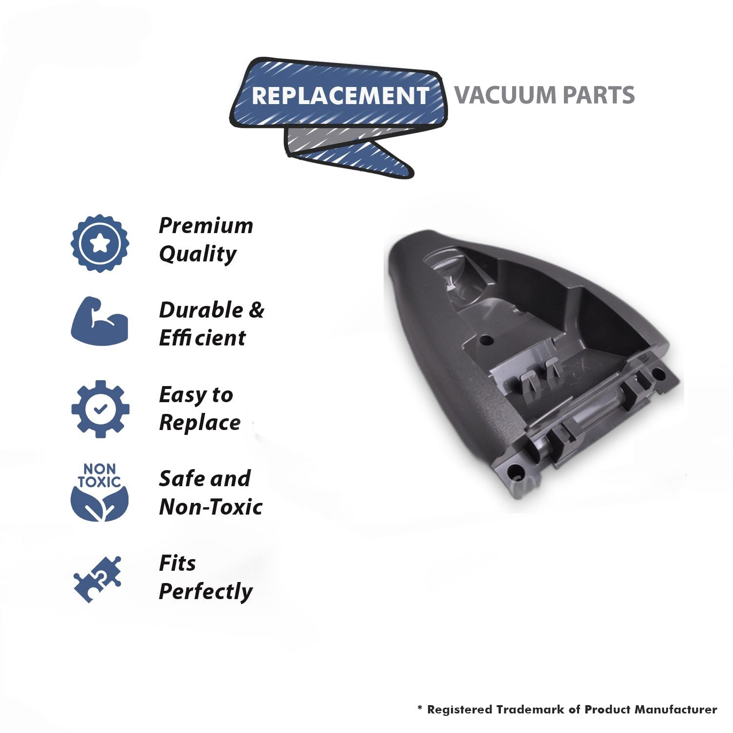 Topvacuumparts Replacement Part For Hoover U6485-900 Vacuum Cleaner Tool Holder # compare to part 521914001