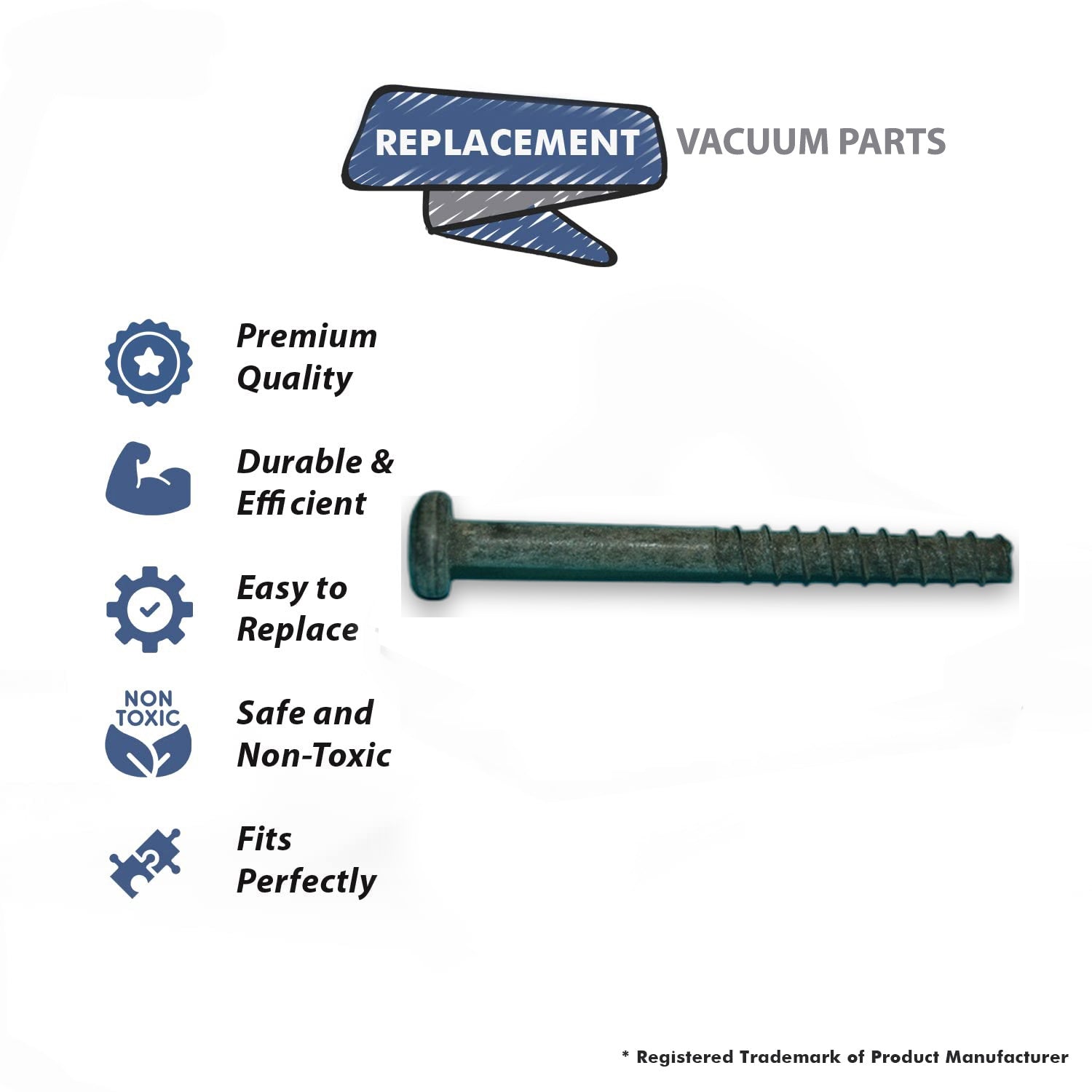 Topvacuumparts Replacement Part For Eureka Bravo Powerline Vacuum Cleaner Handle Screw # compare to part 53238-28