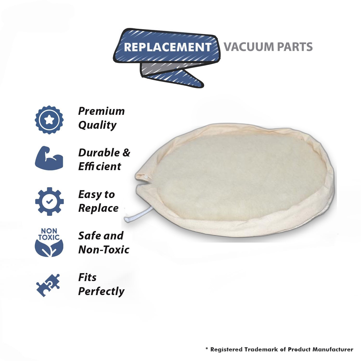 Topvacuumparts Replacement Part For Oreck Vacuum Cleaner 12