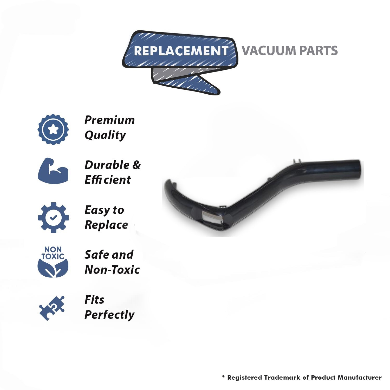 Topvacuumparts Replacement Part For Oreck UK30100, UK30200 Vacuum Cleaner Handle Cover # compare to part 430000955