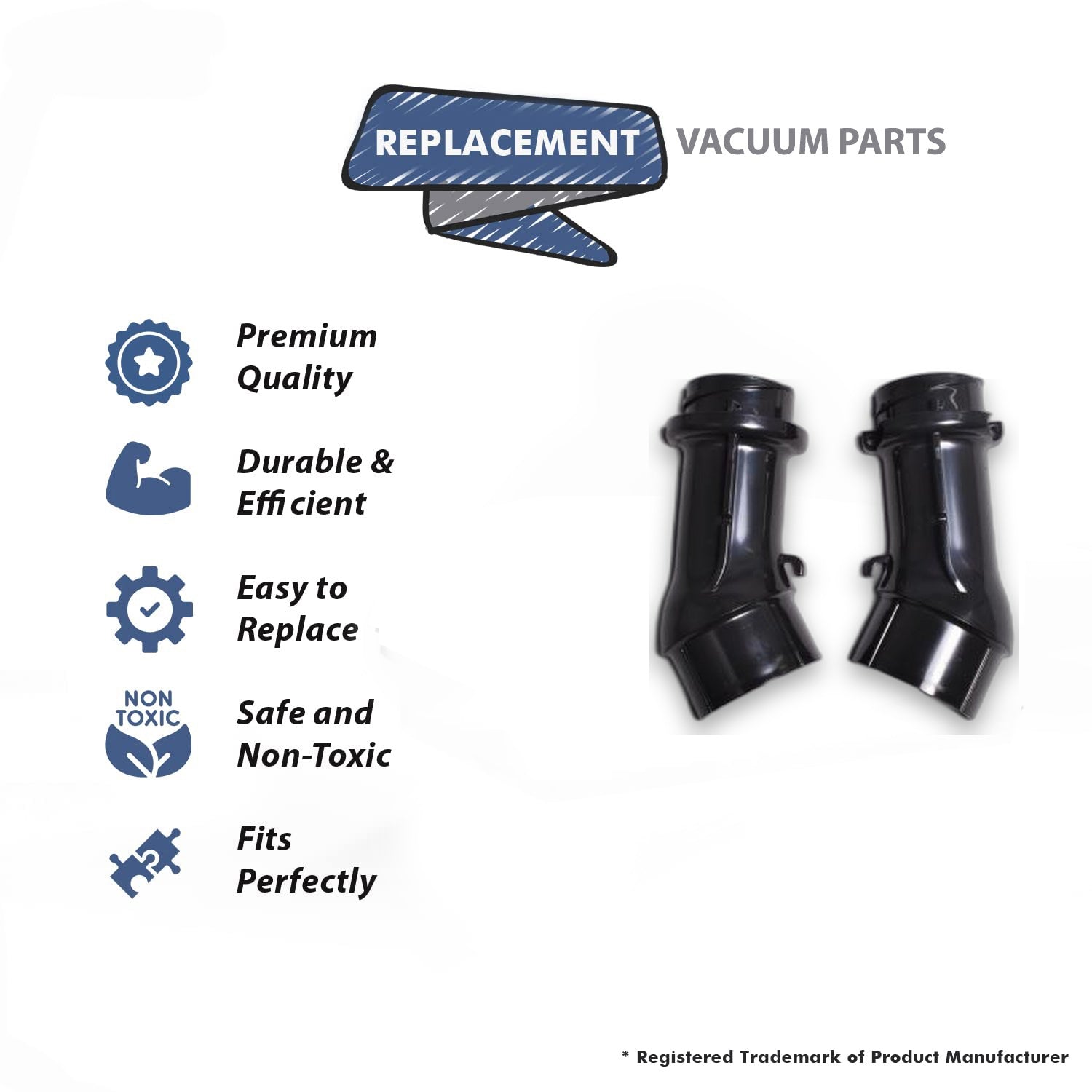 Topvacuumparts Pivot Joint Assembly Replacement Part For Oreck U7200,U7300 Upright Vacuum Cleaner # compare to part 09-79067-01