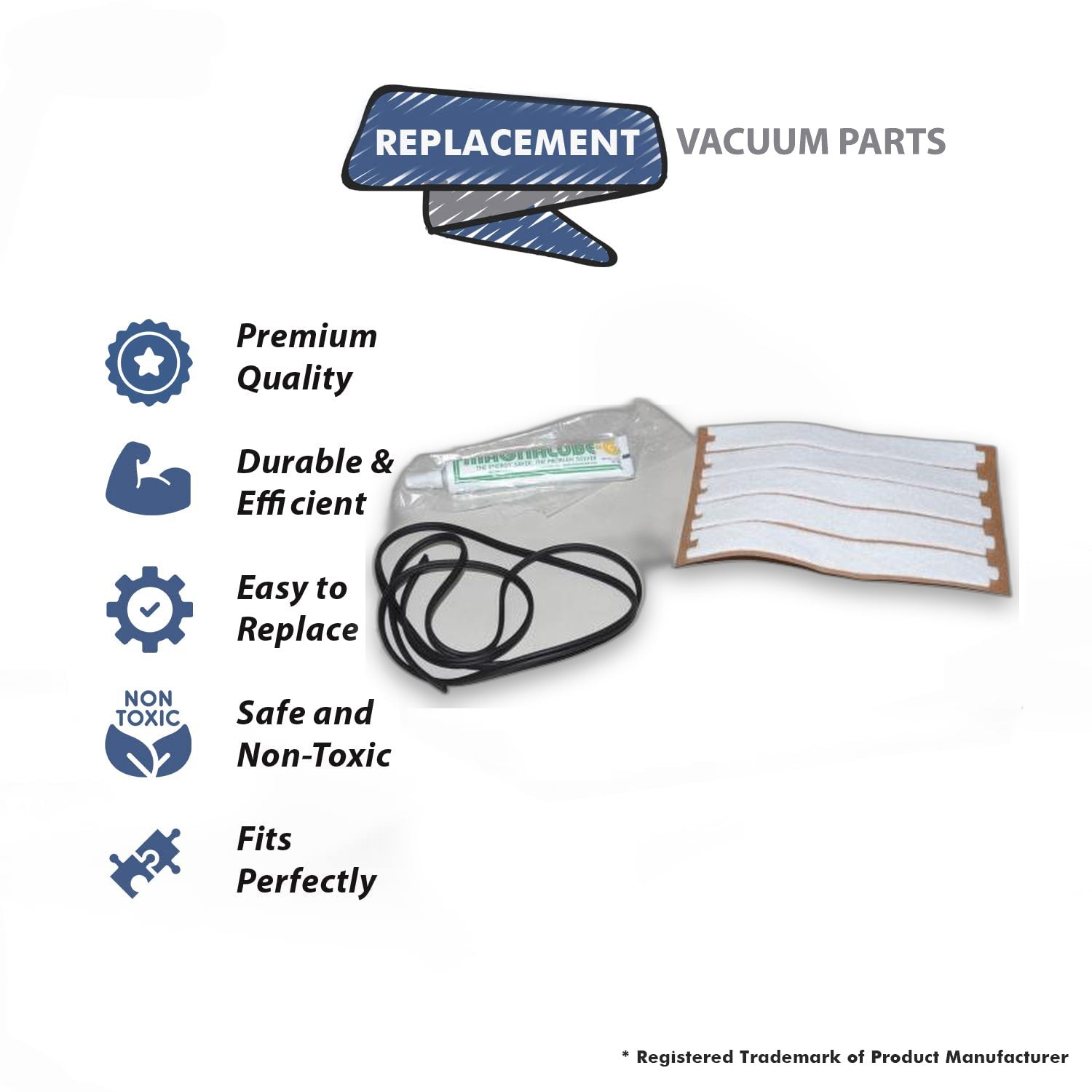 Topvacuumparts Replacement Part For Oreck U7200 Vacuum Cleaner Pilot Service Tune Up Kit # compare to part 09-79068-01