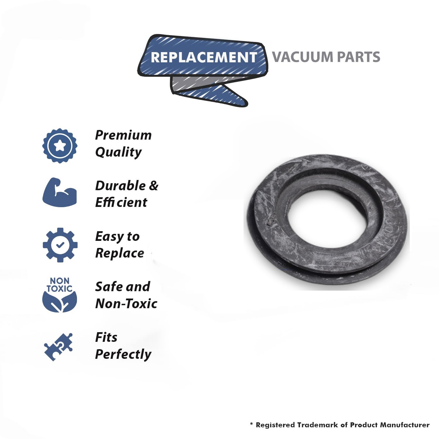 Topvacuumparts Replacement Part For Hoover Vacuum Cleaner Bag Collar Seal # compare to part 59142030