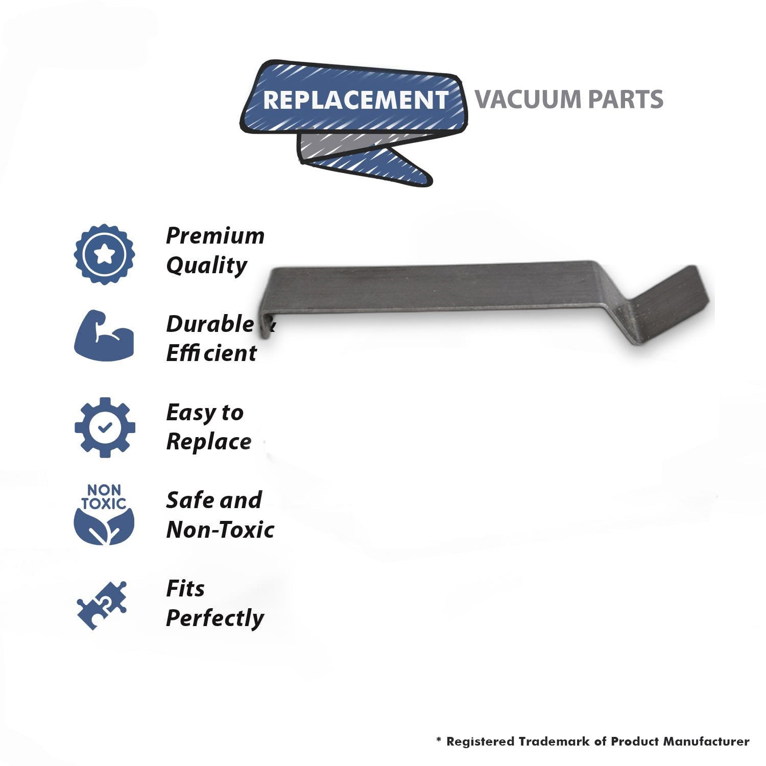 Topvacuumparts Replacement Part for Panasonic 6210 Series Vacuum Cleaner Belt Control Selector Lever Spring # Compare to Part AMC24R V30
