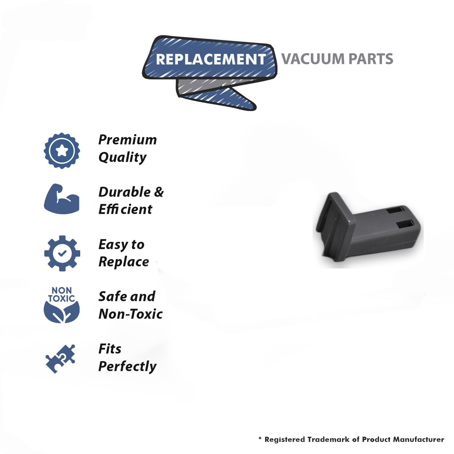 Topvacuumparts Replacement Part For Panasonic MC CG973 Power Nozzle Vacuum Cleaner Release Pedal # compare to part AC47AATYZV06