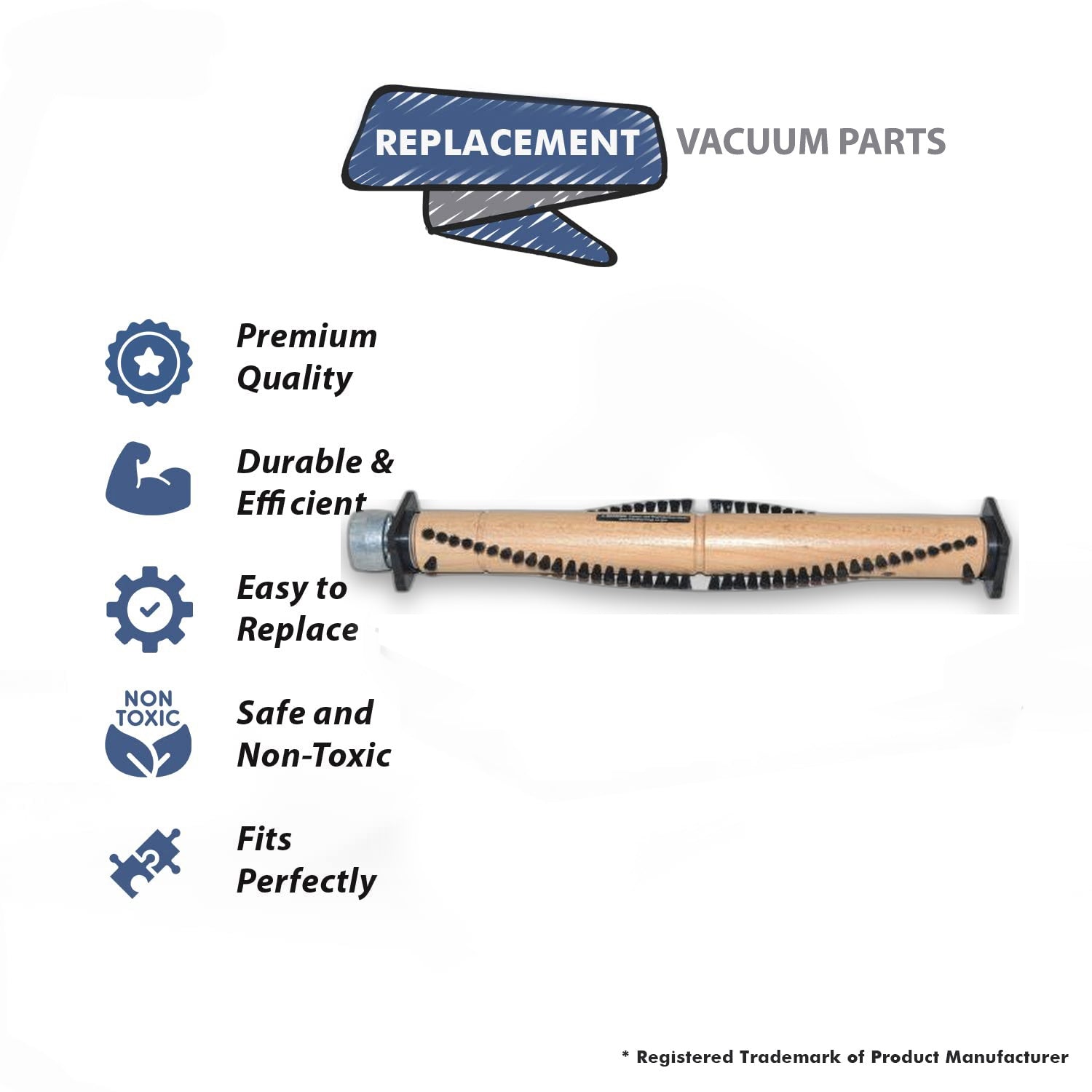 Topvacuumparts Replace Part For D3C, D4C, D4C SE, R1650C, R2800C, R4375C Brush Roll Compatible With Part Number X201