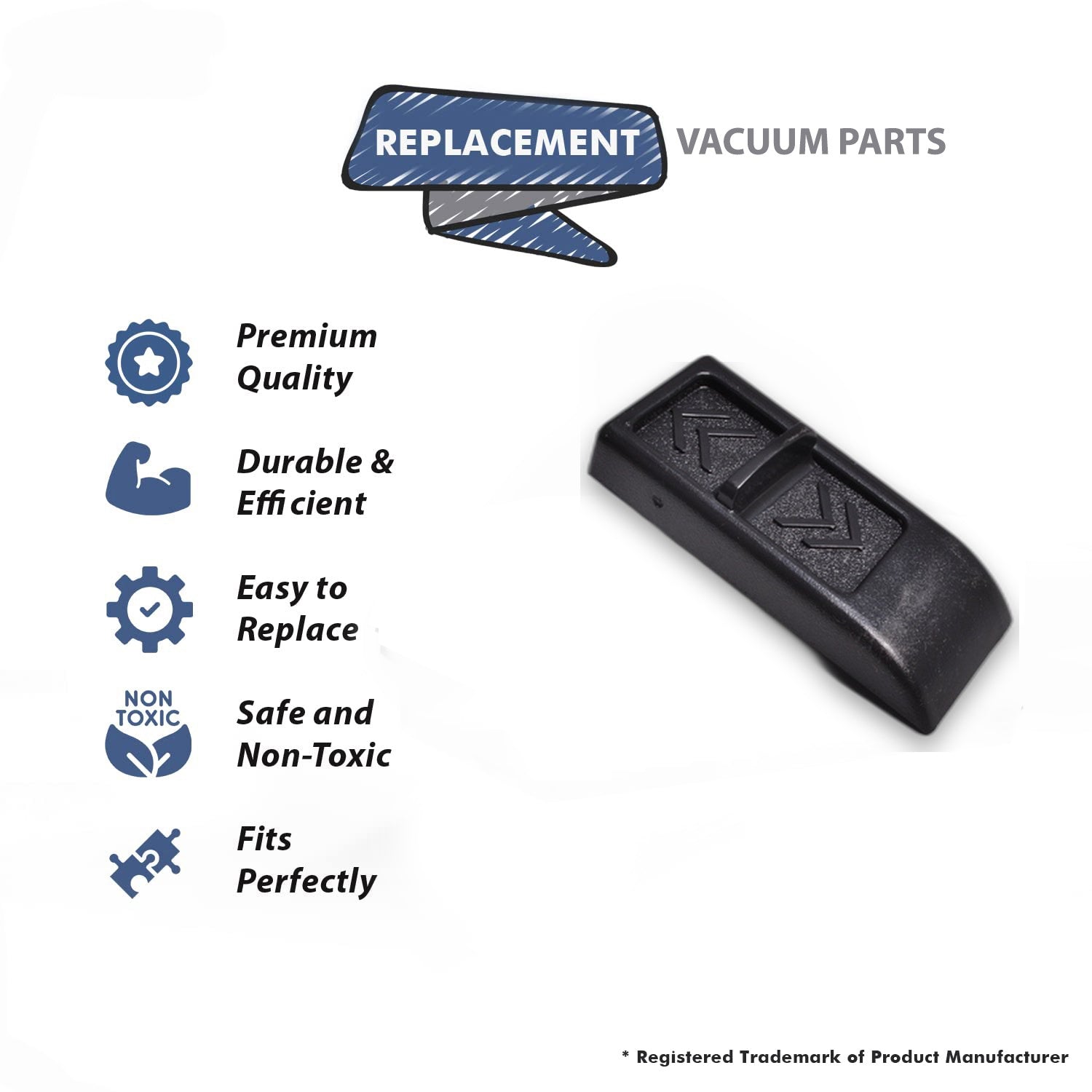 Topvacuumparts Replacement Part For E Series Cord Caddy (R) Ear Compatible With Part Number 10522