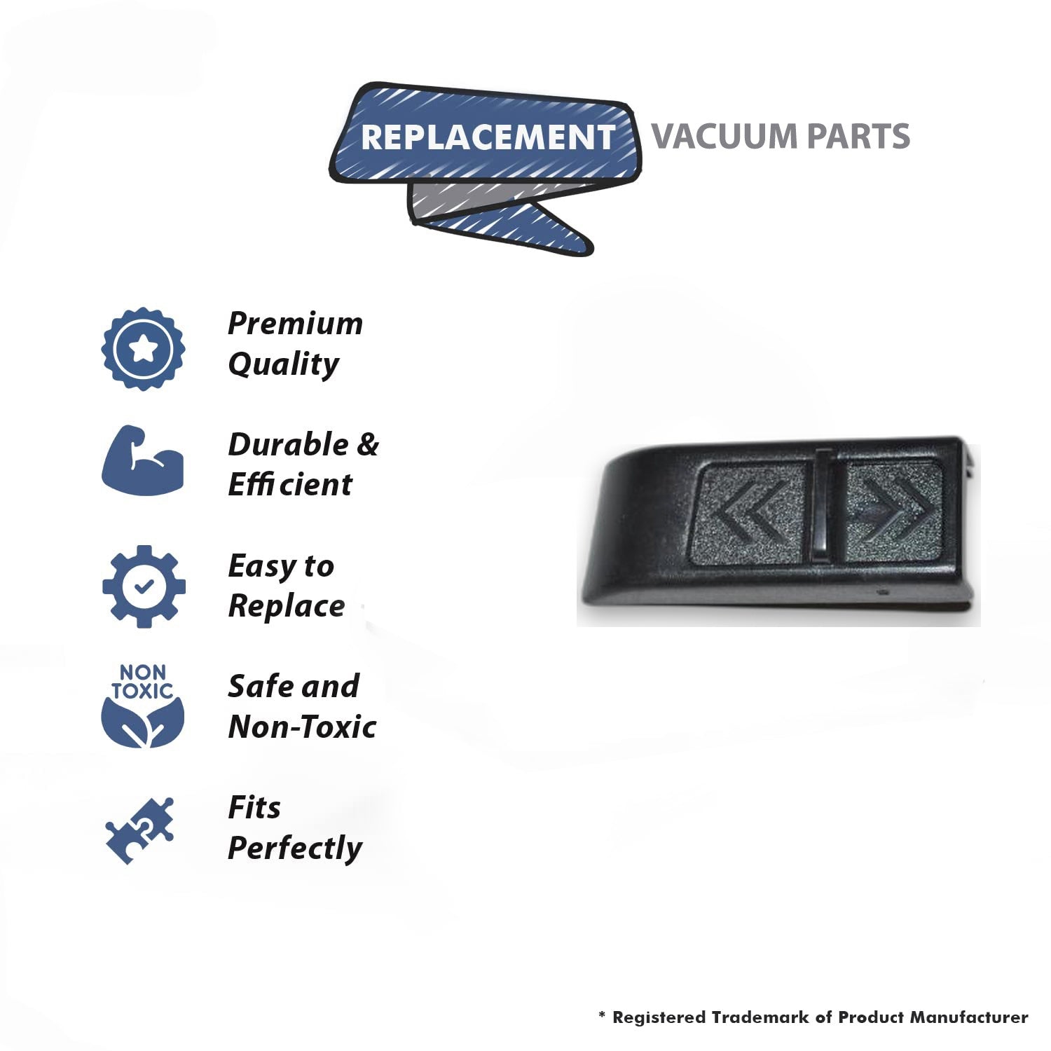 Topvacuumparts Replacement Part For E Series Cord Caddy (L) Ear Compatible With Part Number 10523