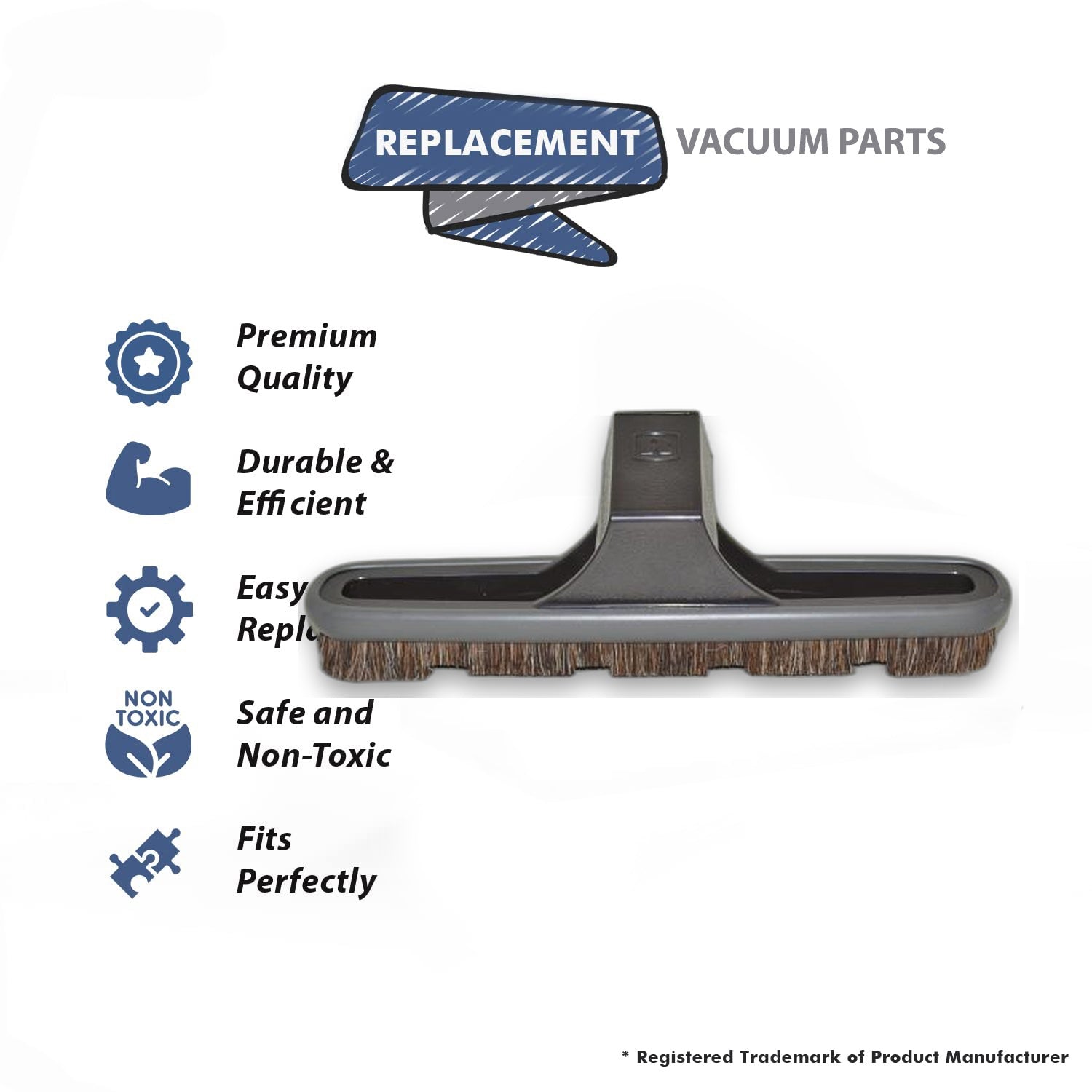 Topvacuumparts Replace Part For E-2 (E Series), D4C SE, D4C, D3C, D3A Vacuum Floor Tool Compatible With Part Number 8058