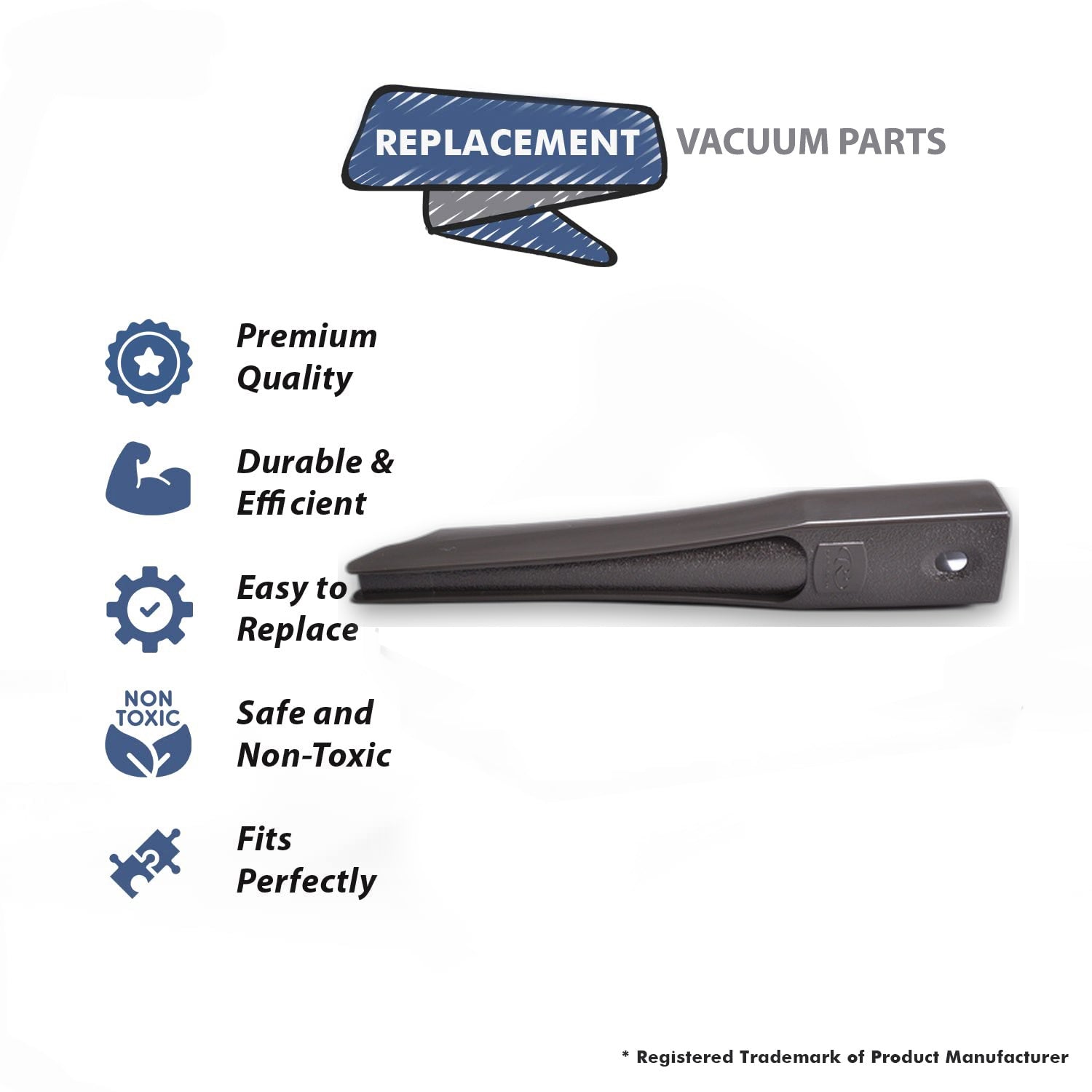 Topvacuumparts Replacement Part For D2, E2 Crevice Tool Compatible With Part Number 15280