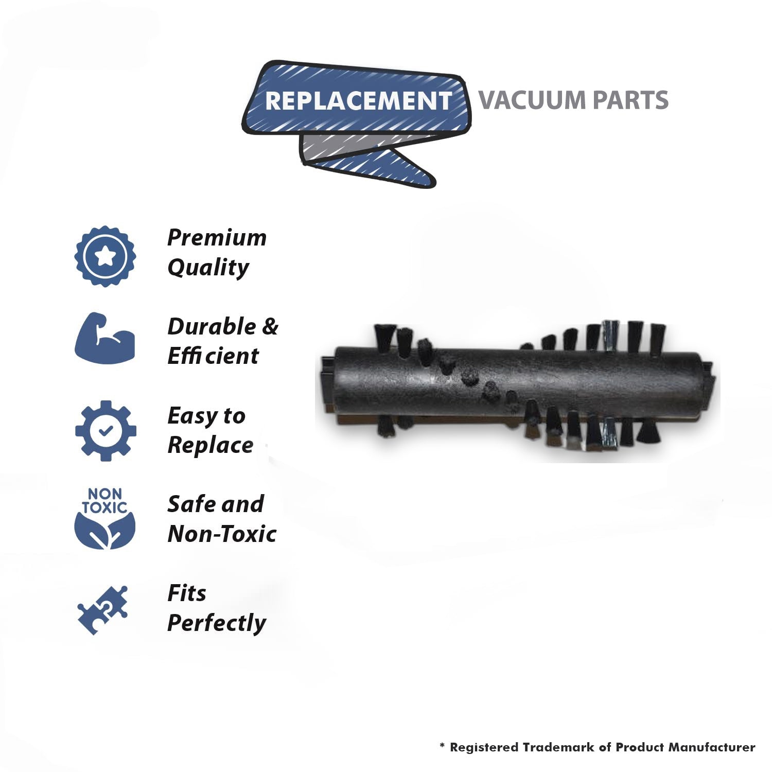 Topvacuumparts Replacement Part For E Series Mate Brushroll Compatible With Part Number 13412