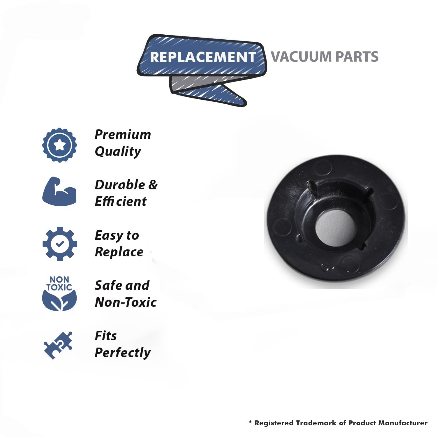Topvacuumparts Replace Part For D4C SE, D4C End Cap Compatible With Part Number 5593B