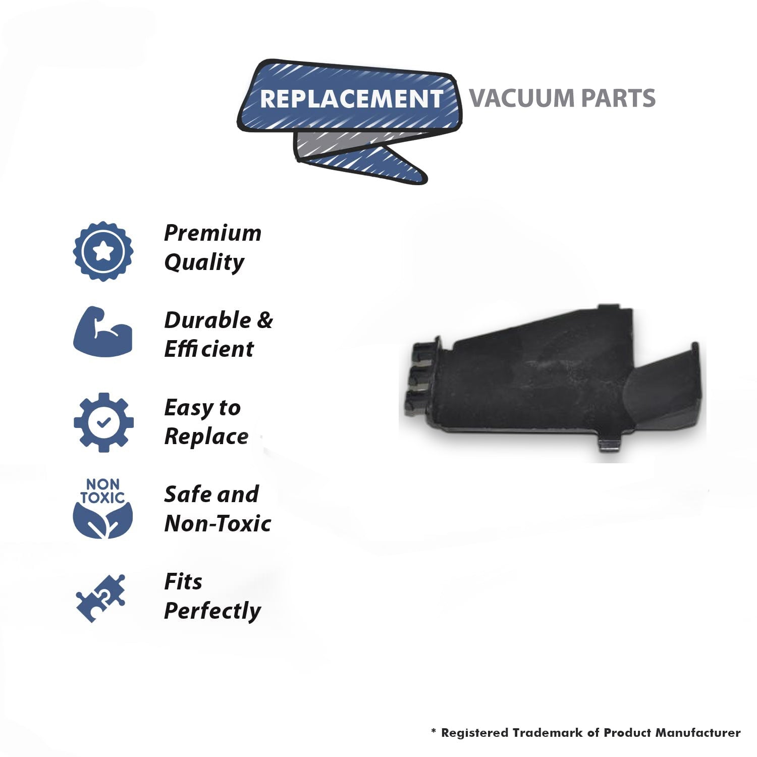 Topvacuumparts Replace Part For PN 2E, PN 2, D4C SE, D4C, E (1 Speed) Power Nozzle Belt Cover Compatible With Part Number 5820