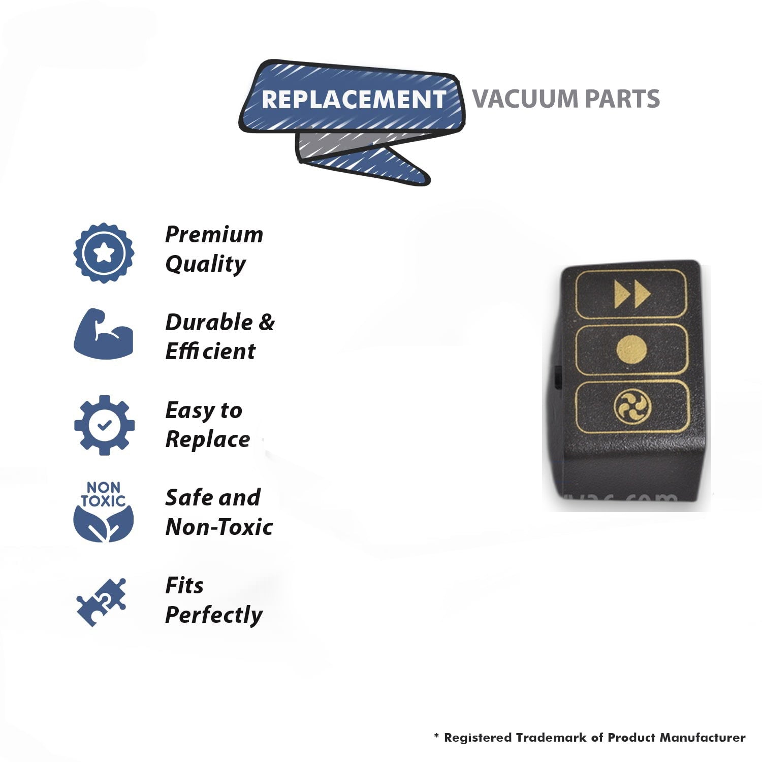 Topvacuumparts Replacement Part For E2 Series Actuator Switch Compatible With Part Number 11964
