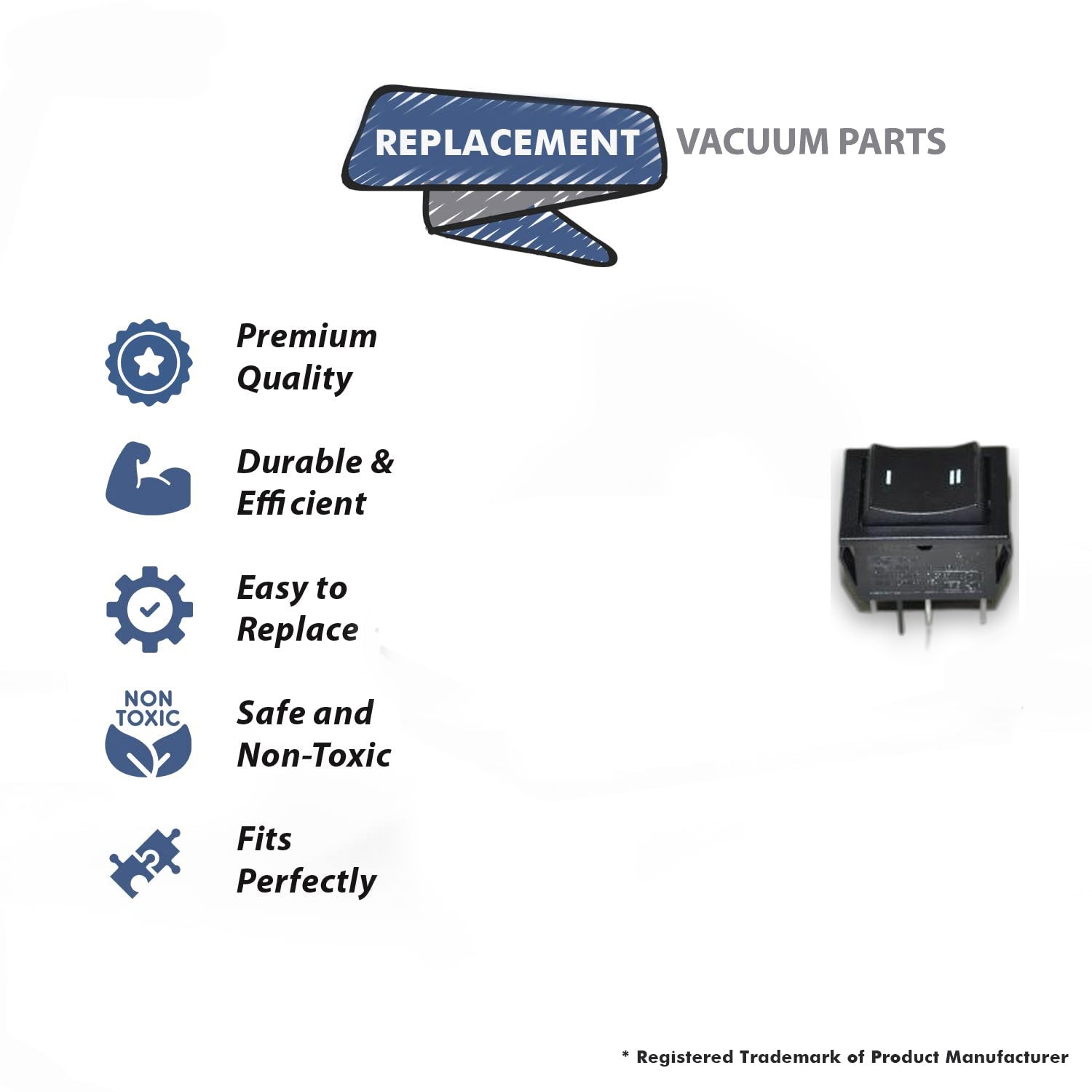Topvacuumparts Replacement Part For E2 Type 12 Switch Compatible With Part Number 11955
