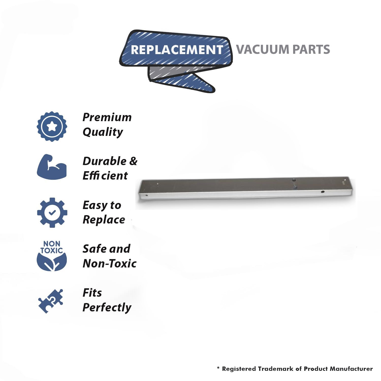 Topvacuumparts Replacement Part For Proteam Progen Vacuum Cleaner Aluminum Handle Tube # compare to part 834746